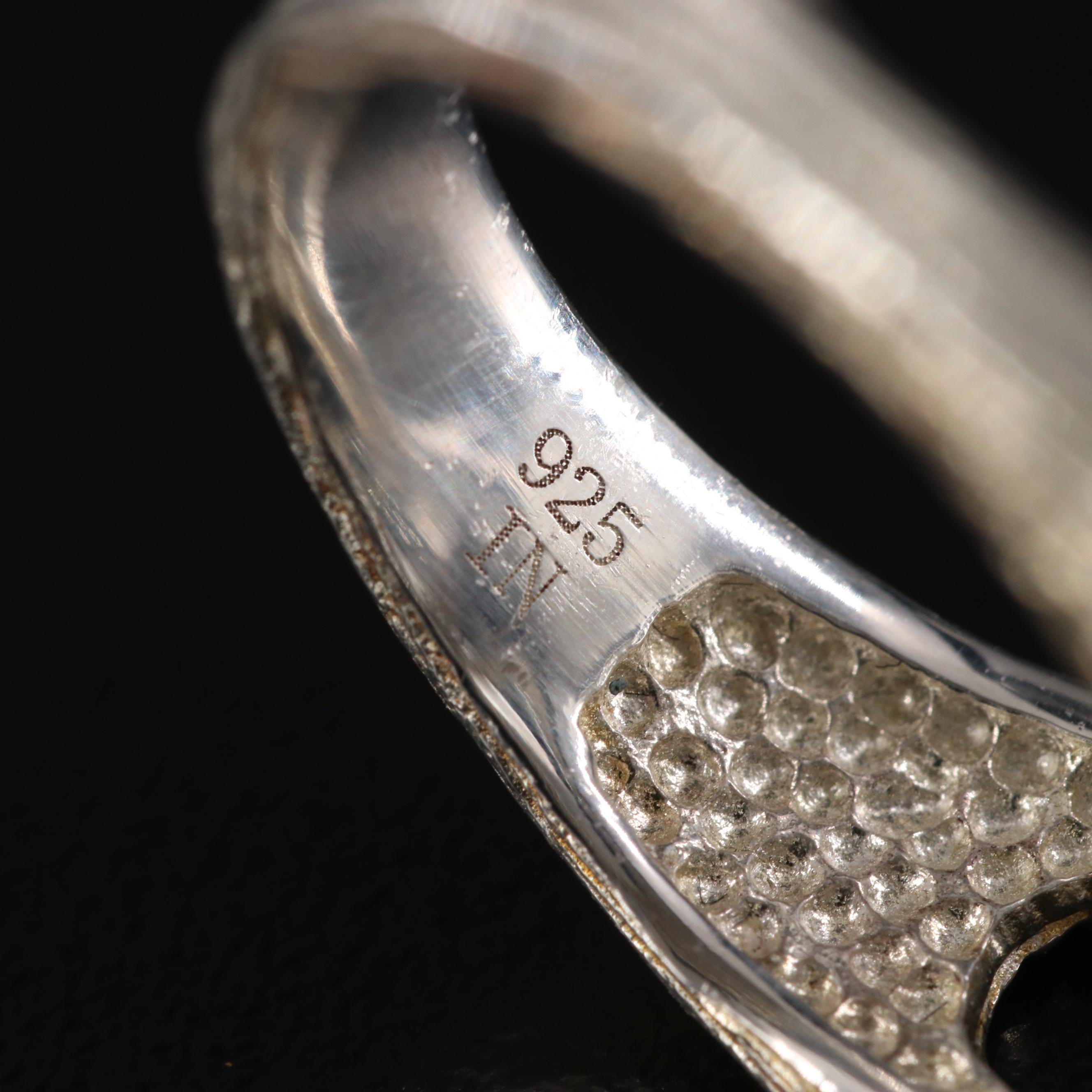 Deb Guyot Featured in Sterling Rock Crystal and White Topaz Rings