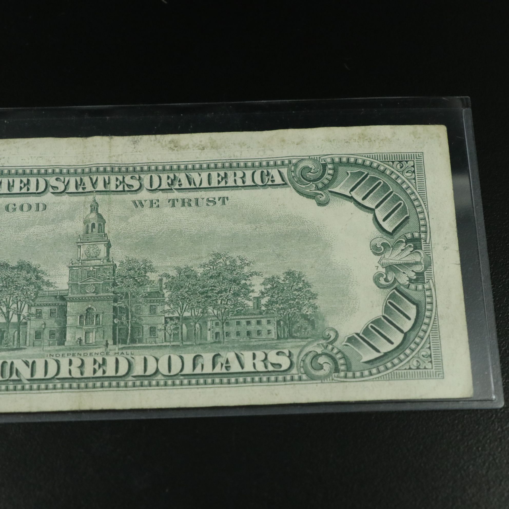 1966 One Hundred Dollar Legal Tender Note