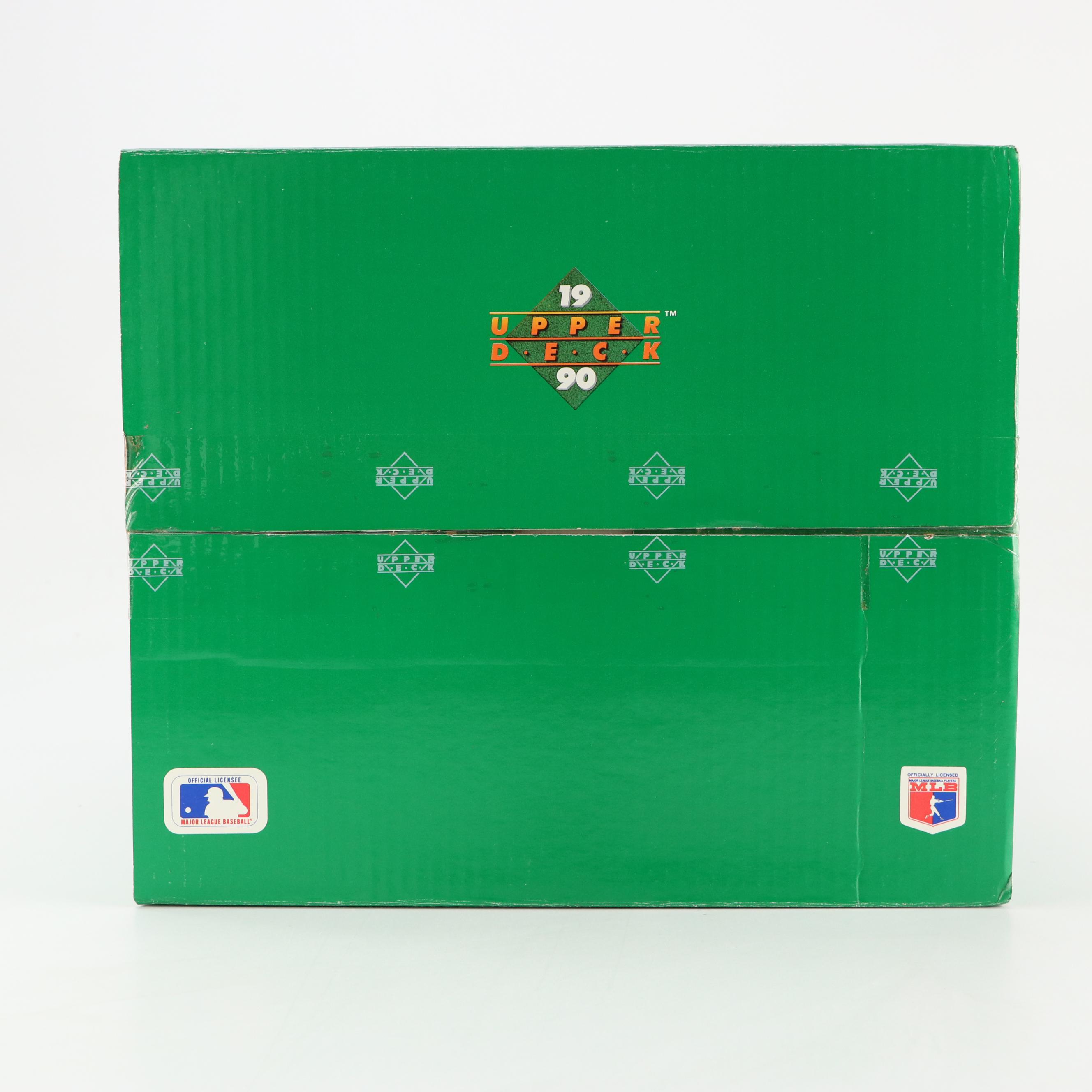 1990 Upper Deck Sealed Baseball Cards Sets and Case