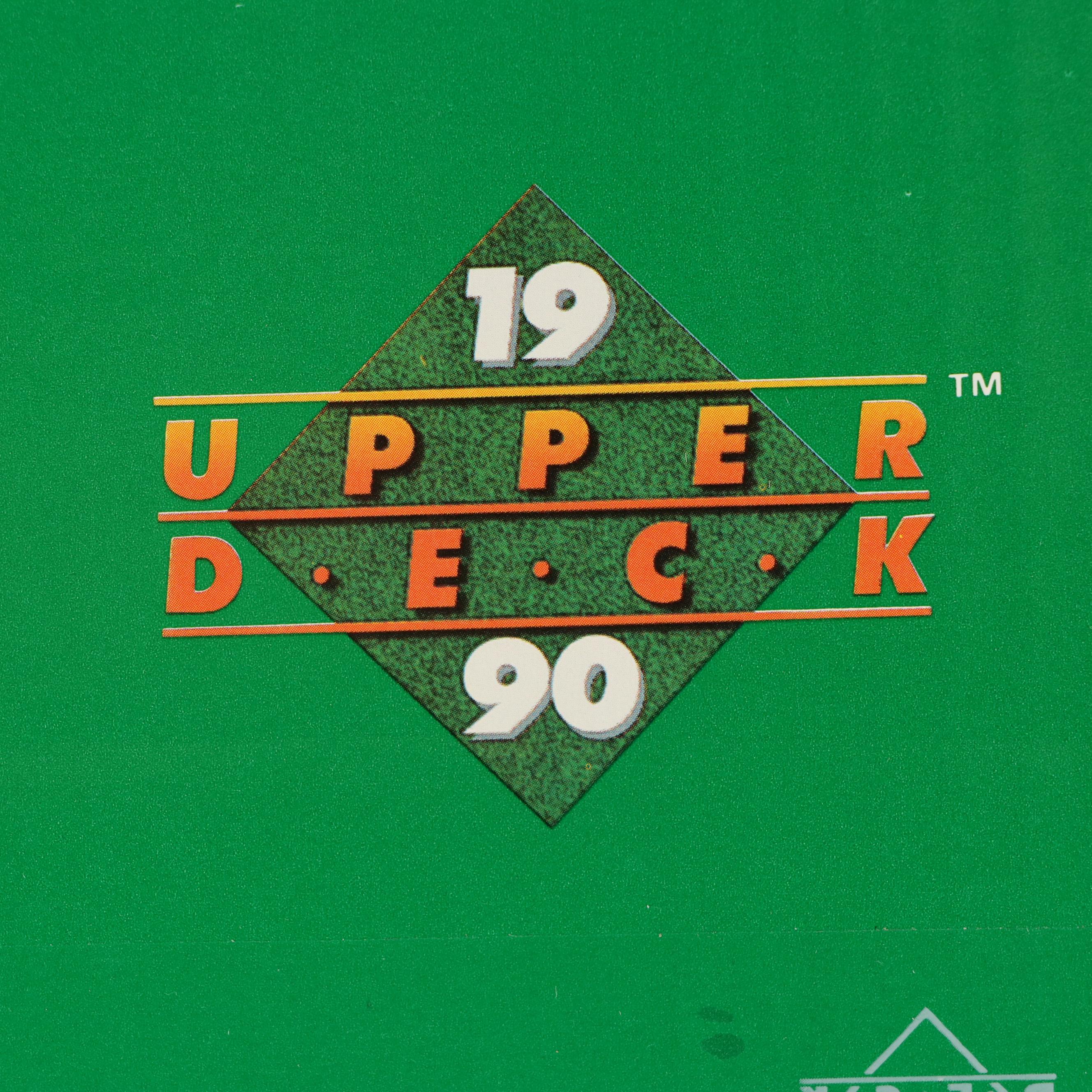 1990 Upper Deck Sealed Baseball Cards Sets and Case