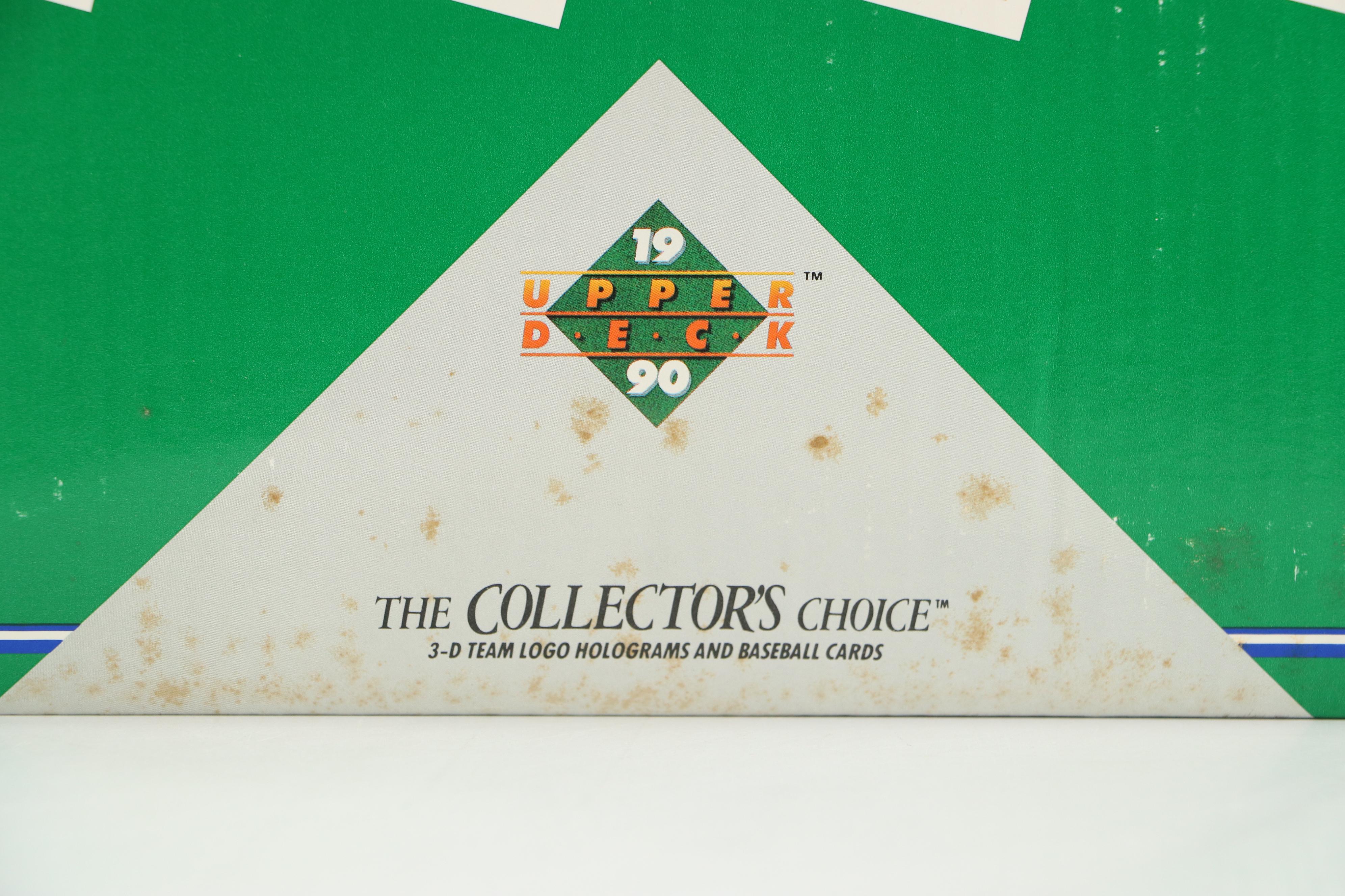1990 Upper Deck Sealed Baseball Cards Sets and Case