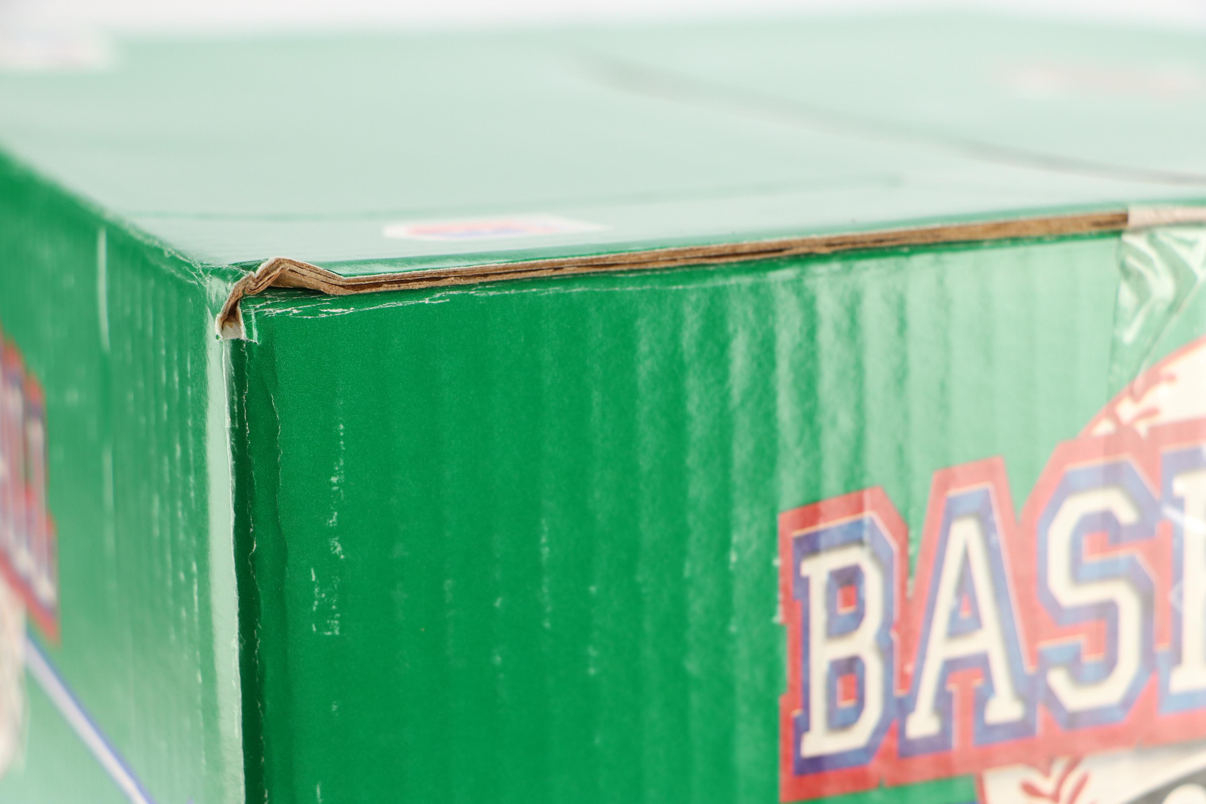 1990 Upper Deck Sealed Baseball Cards Sets and Case