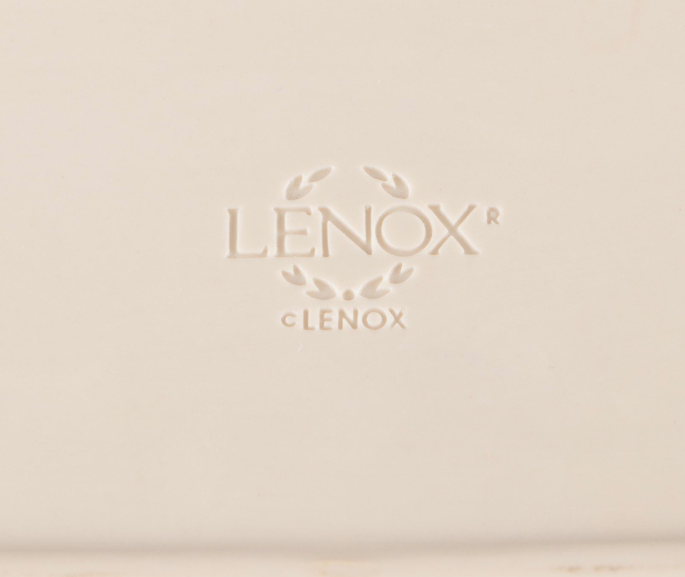 Lenox "Rosebud Collection" and Other Gold Gilt Cream Glaze Porcelain Tableware