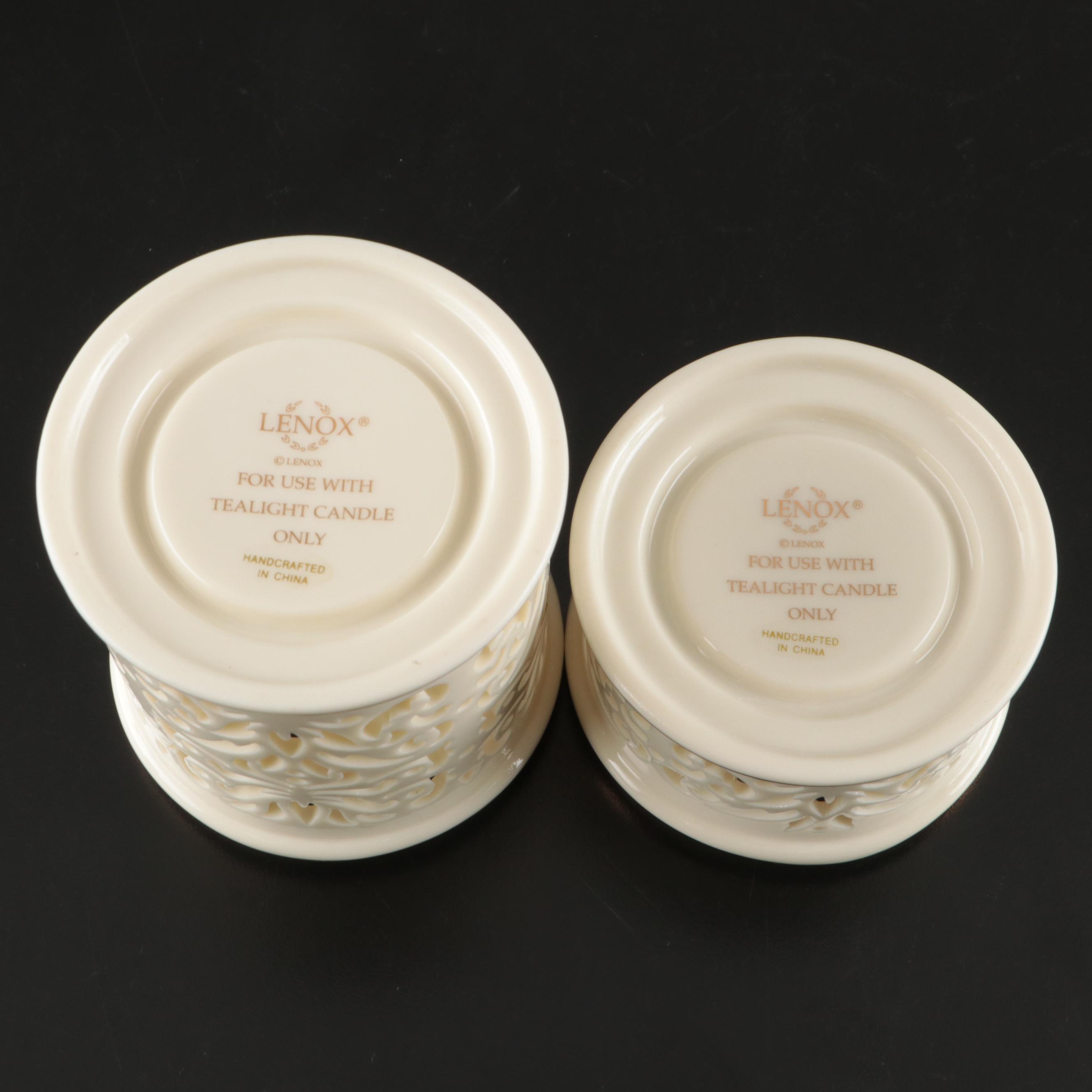 Lenox "Rosebud Collection" and Other Gold Gilt Cream Glaze Porcelain Tableware