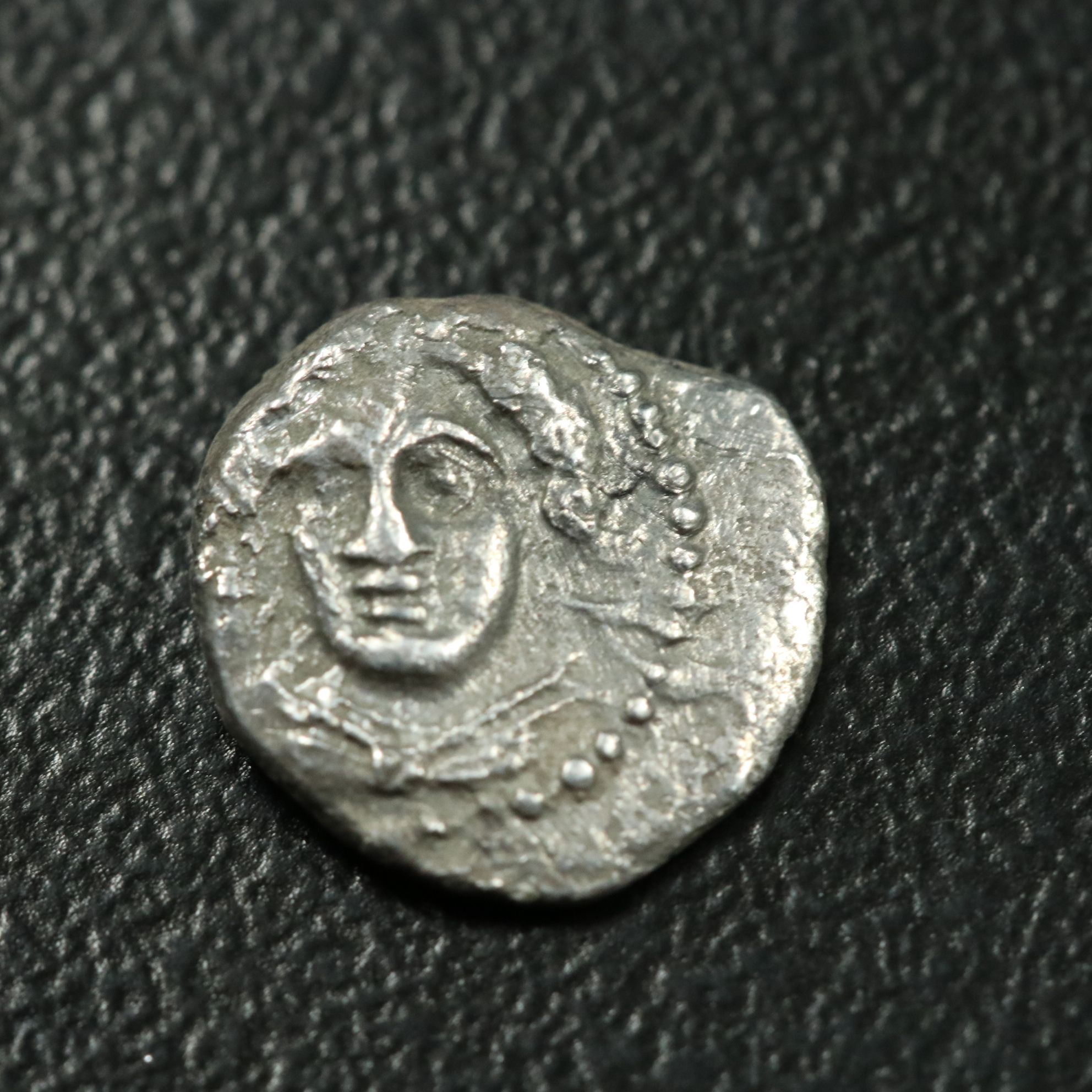 Ancient Cilicia, Tarsos AR Hemiobol Coin, ca. 380 B.C.