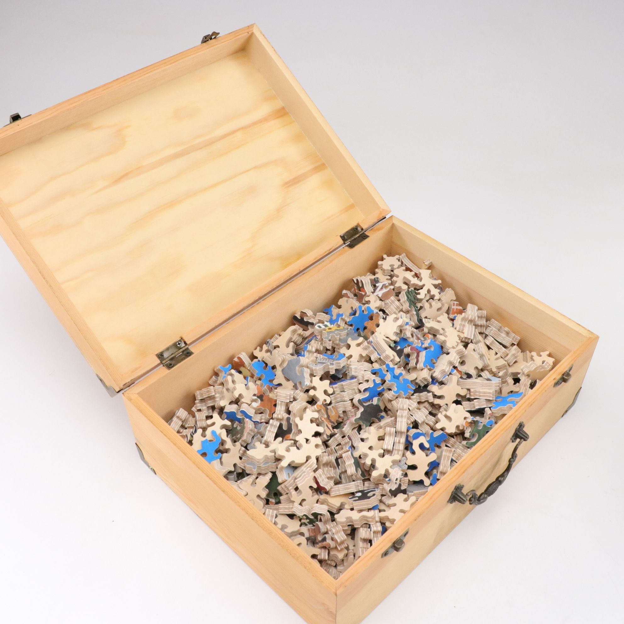 Six Precision Cut Jigsaw Puzzles