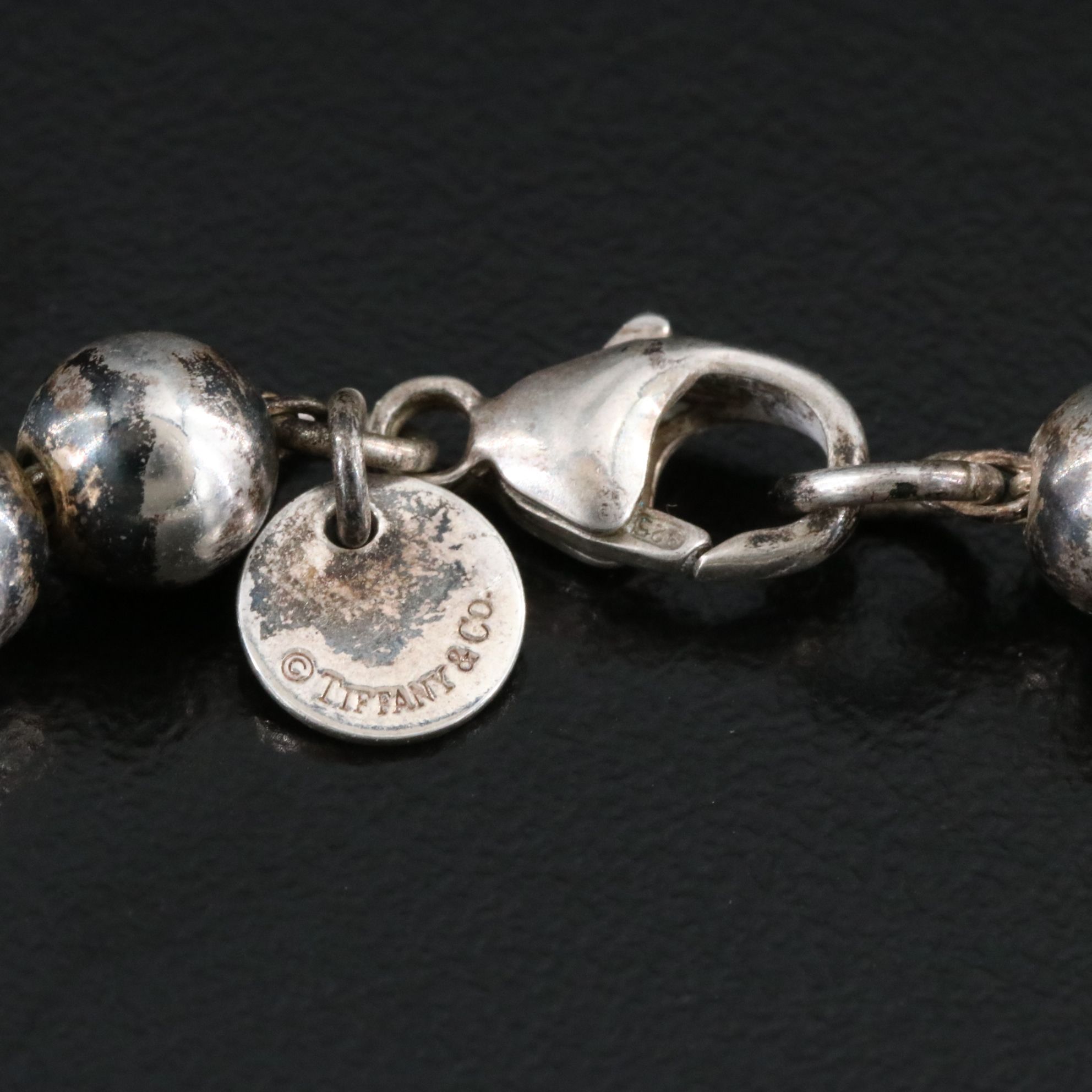 Tiffany & Co. HardWear Sterling Graduated Ball Necklace