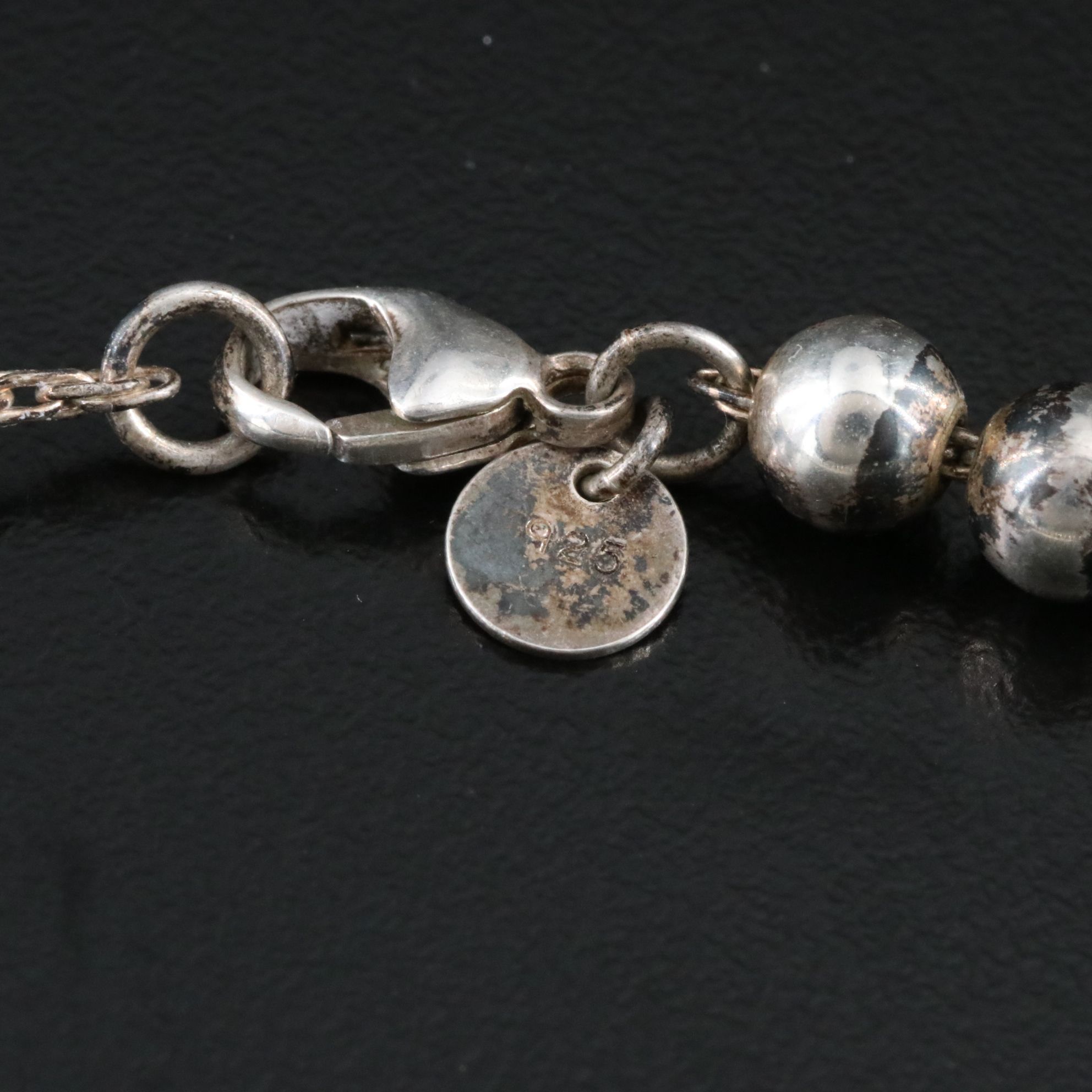 Tiffany & Co. HardWear Sterling Graduated Ball Necklace