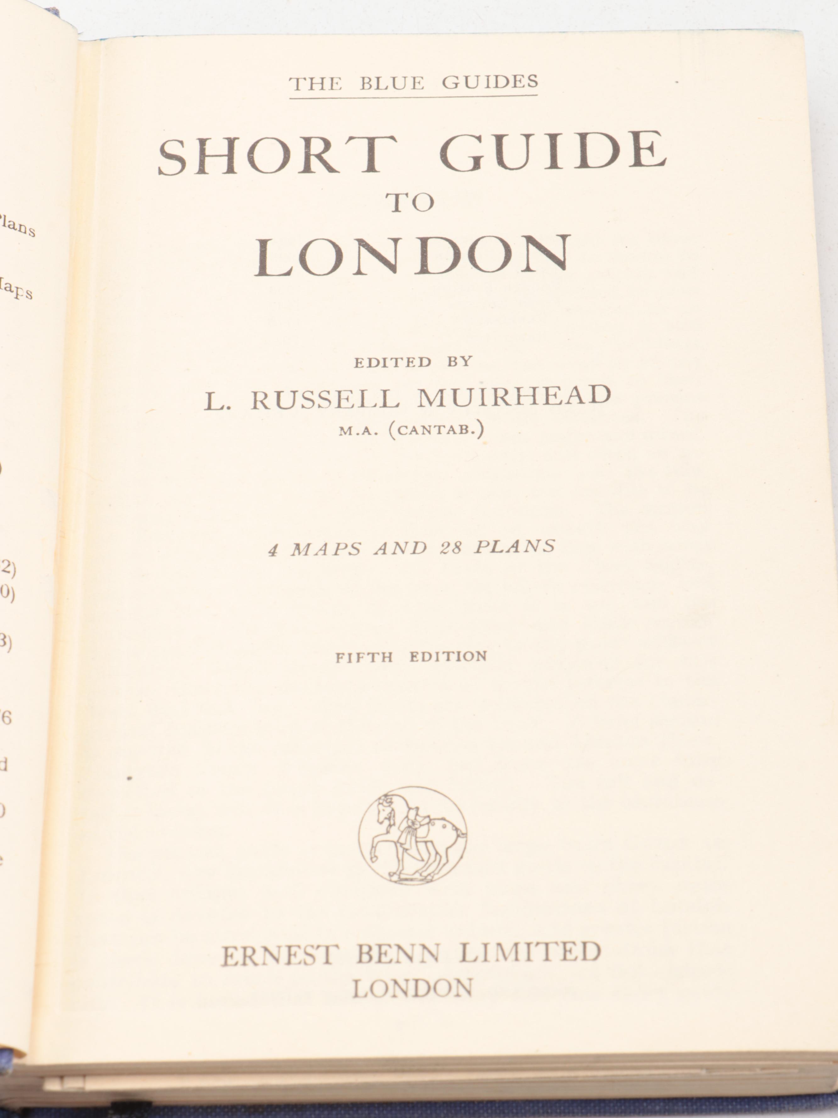 "Baedeker's Berlin and Its Environs" and More Travel Guide Books