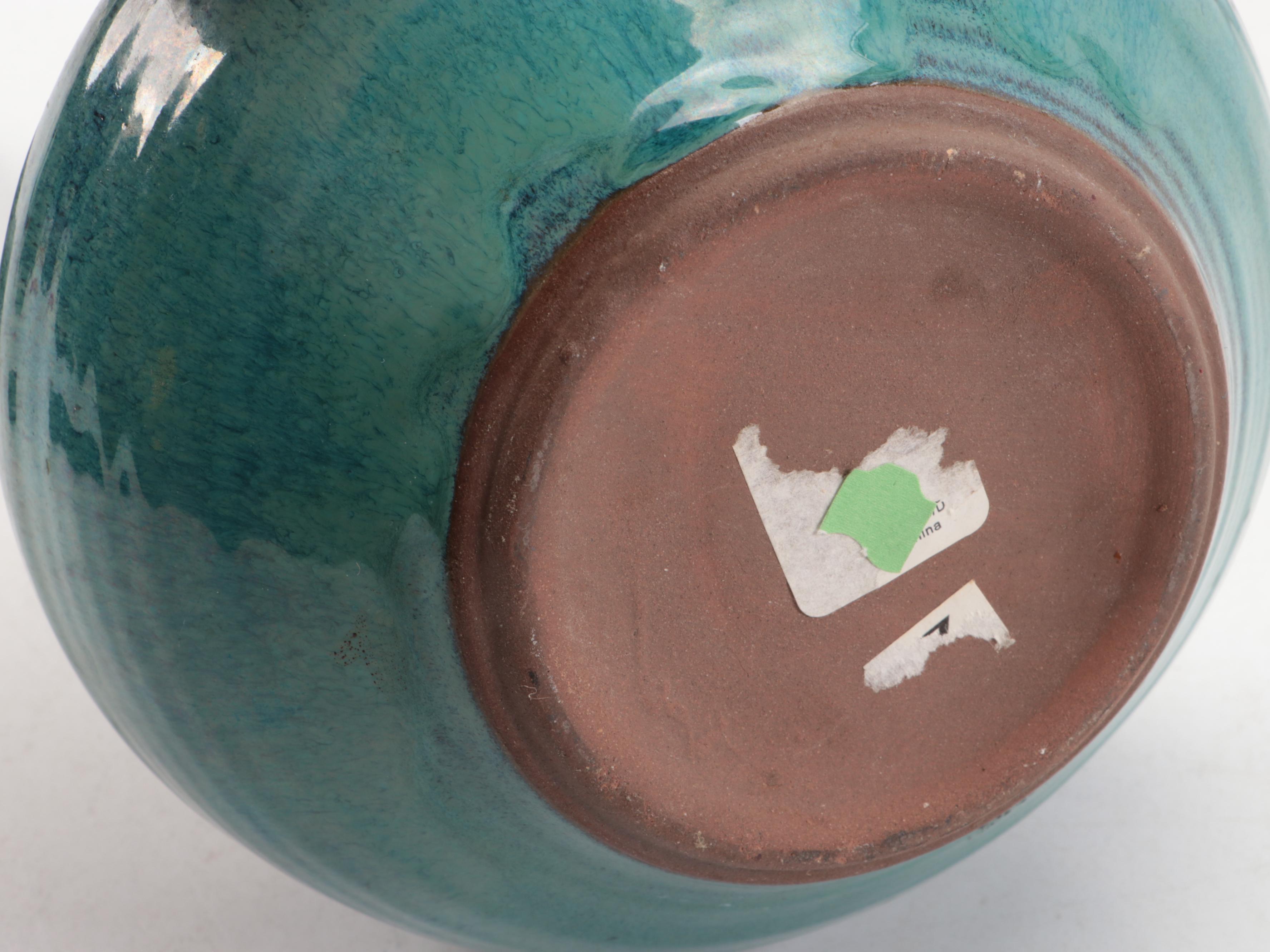 English Earthenware Advertising Jar and Stout Bottle with Other Decor