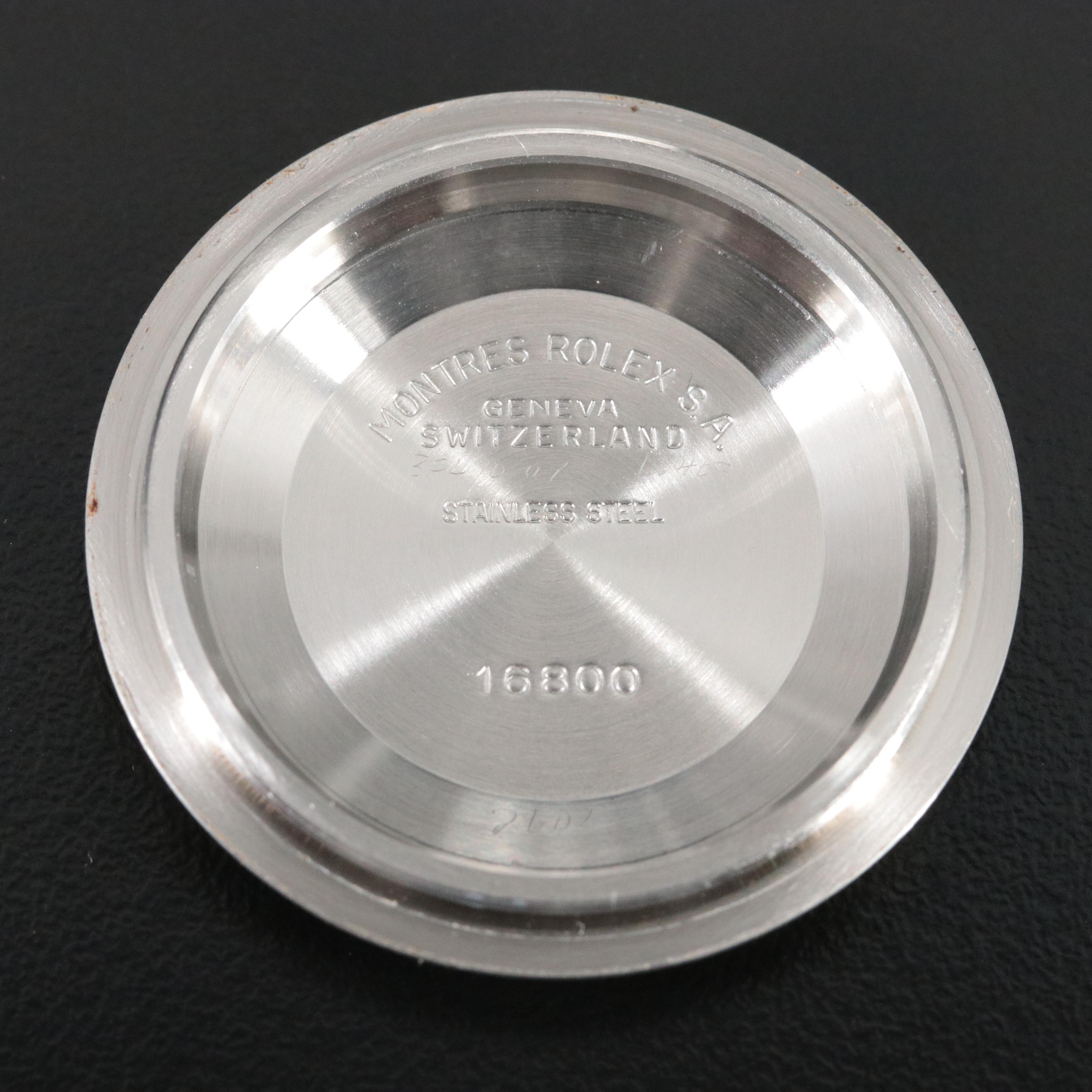 Rolex Submariner Date 16803 18K & Steel Automatic Watch c.1987