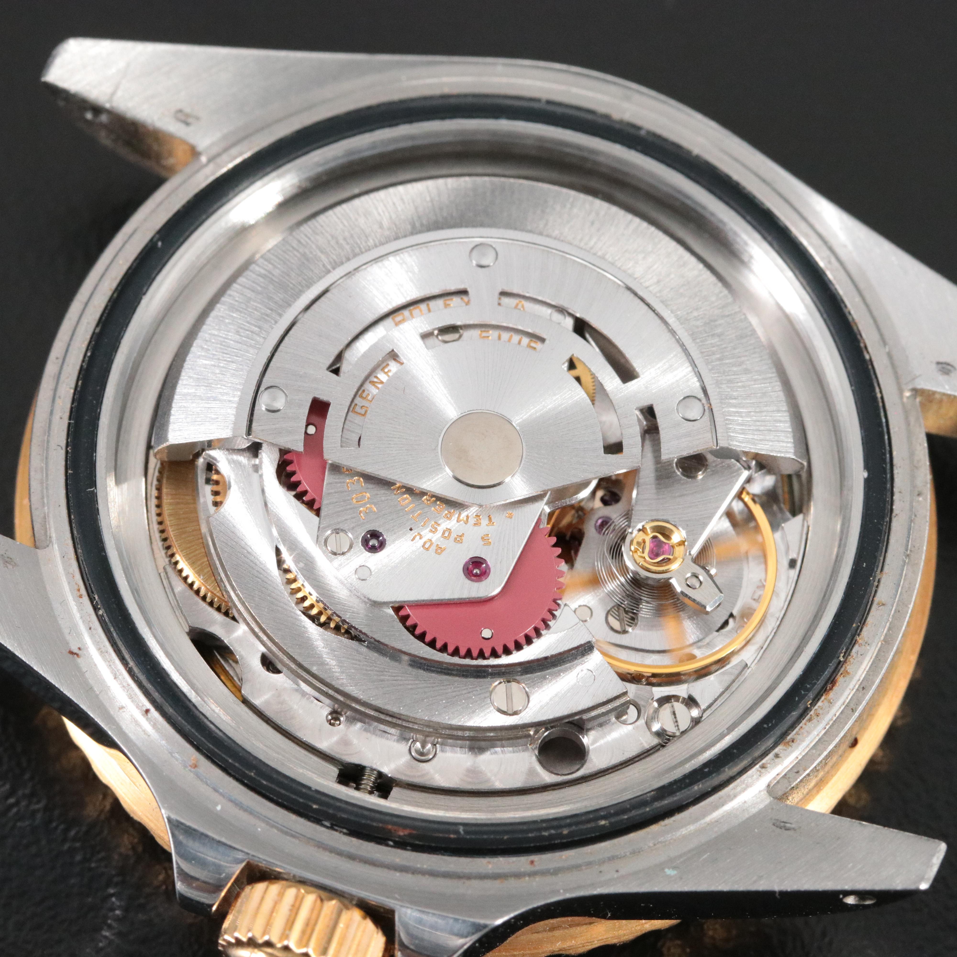 Rolex Submariner Date 16803 18K & Steel Automatic Watch c.1987