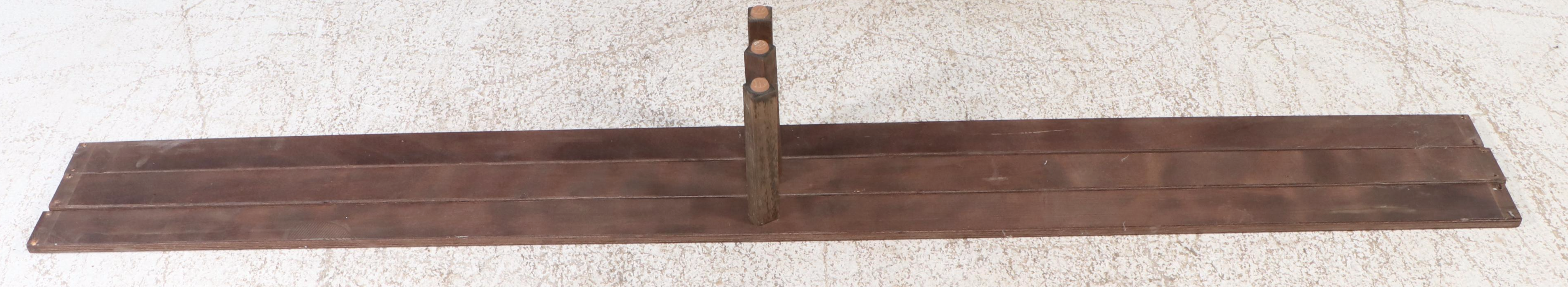 Pair of Pulaski Nightstands with King Size Bed Frame