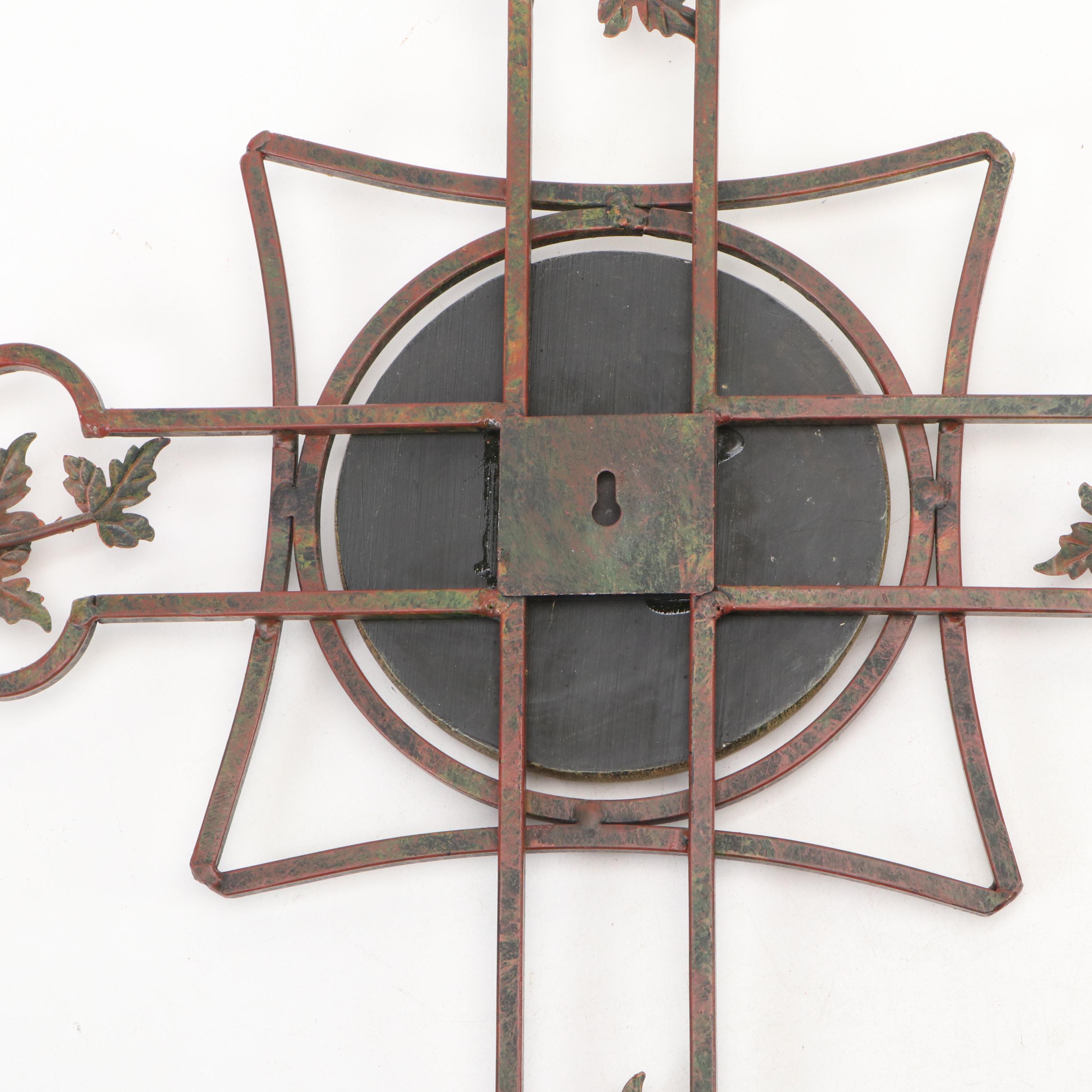 Inspirational Wall Plaque with Decorative Wall Cross