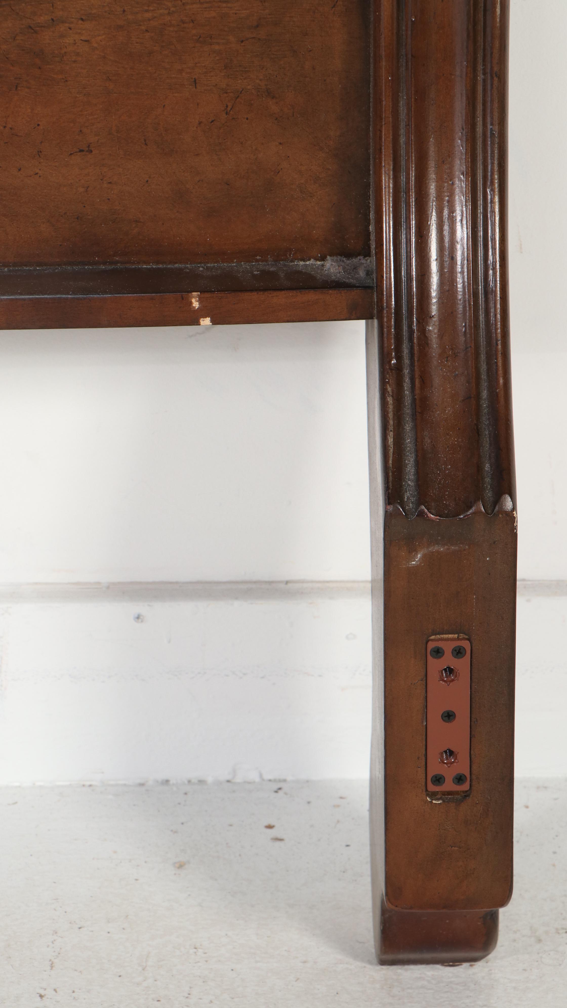 Pair of Pulaski Nightstands with King Size Bed Frame