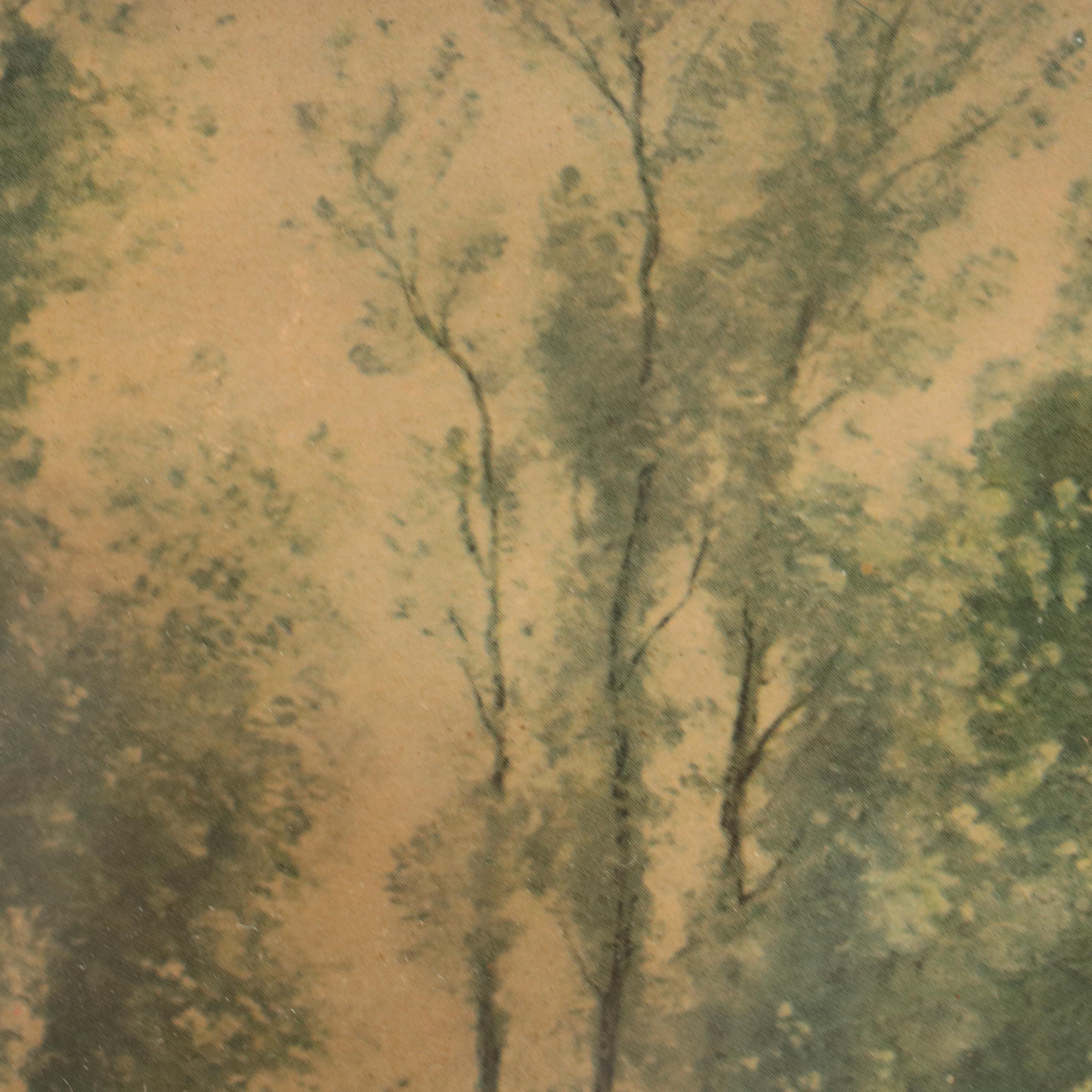 Offset Lithographs After Camille Corot "A Morning" and Ruth Ray, 20th Century