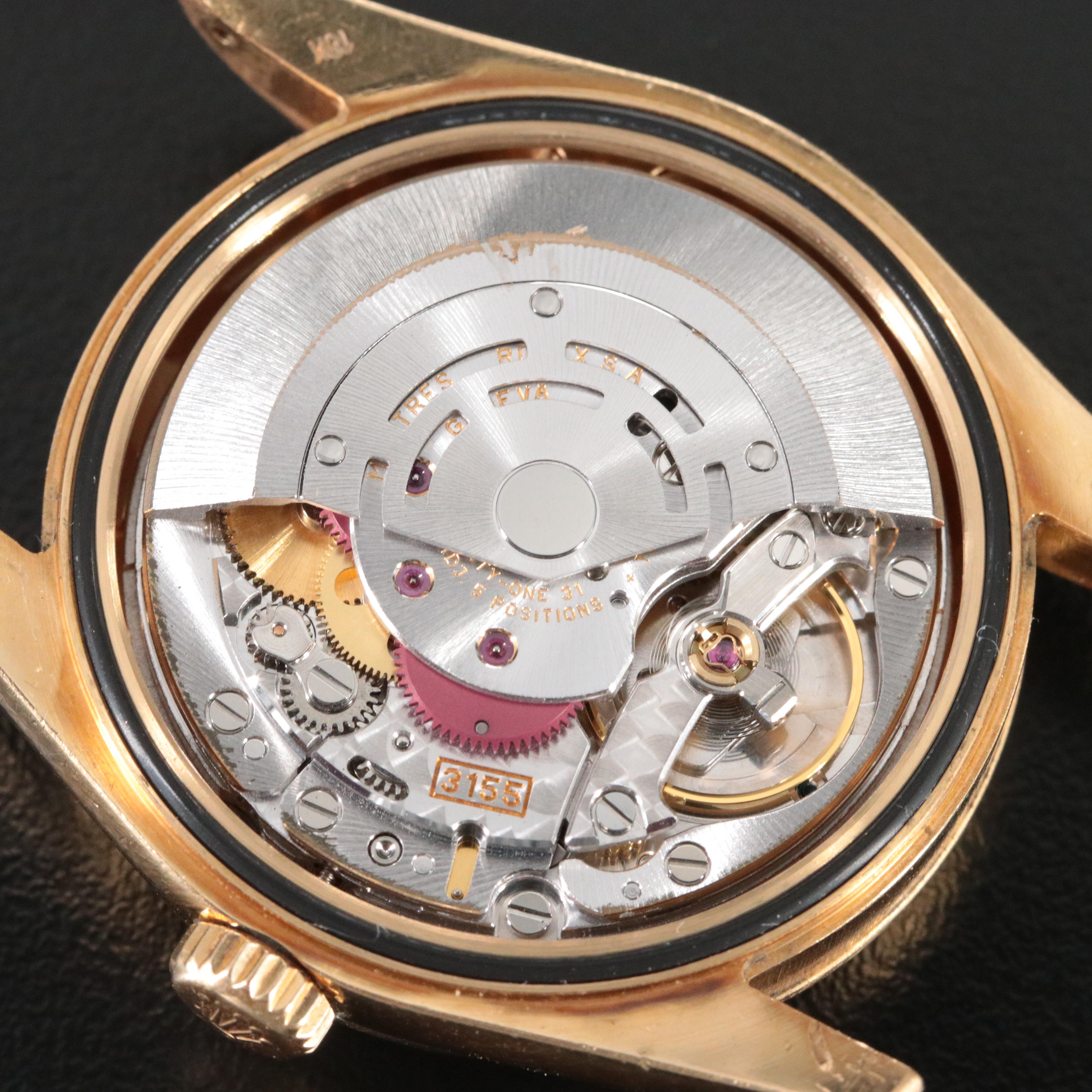 Rolex Day-Date 118208 18K Gold 36mm Automatic Watch c.2000