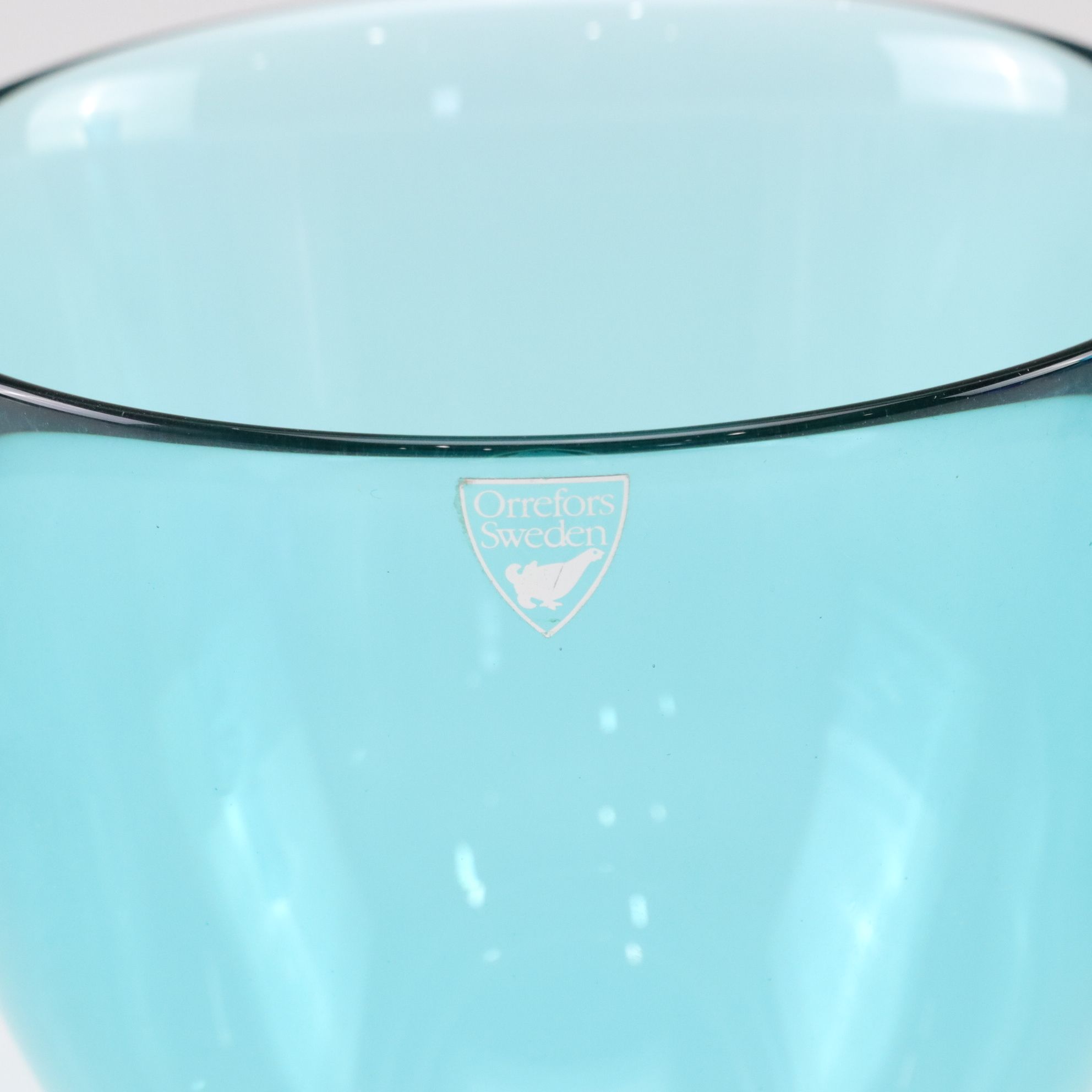 Orrefors Pastillo Bowl, Kosta Boda "Cool Moon" Votive and Scandinavian Decanter