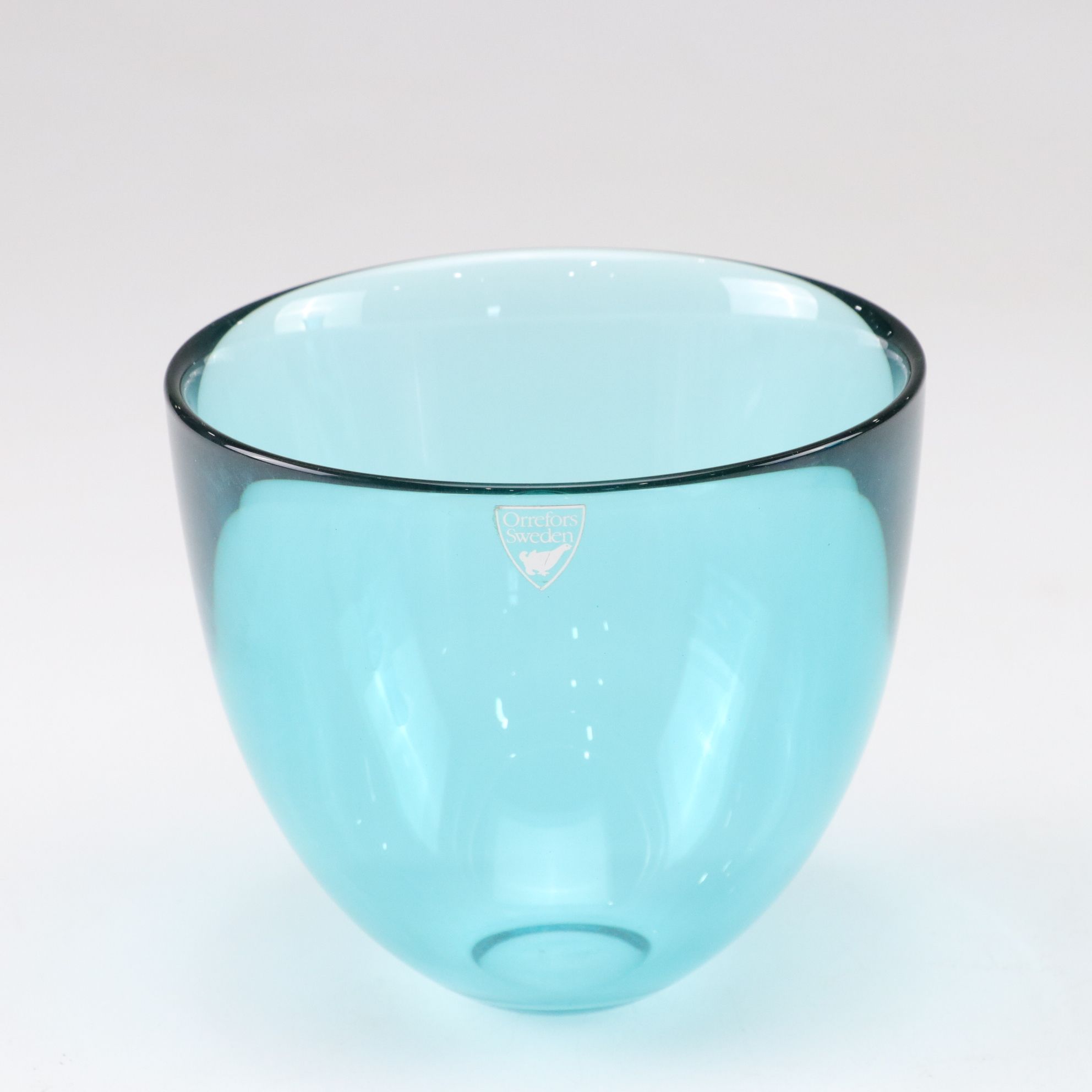 Orrefors Pastillo Bowl, Kosta Boda "Cool Moon" Votive and Scandinavian Decanter