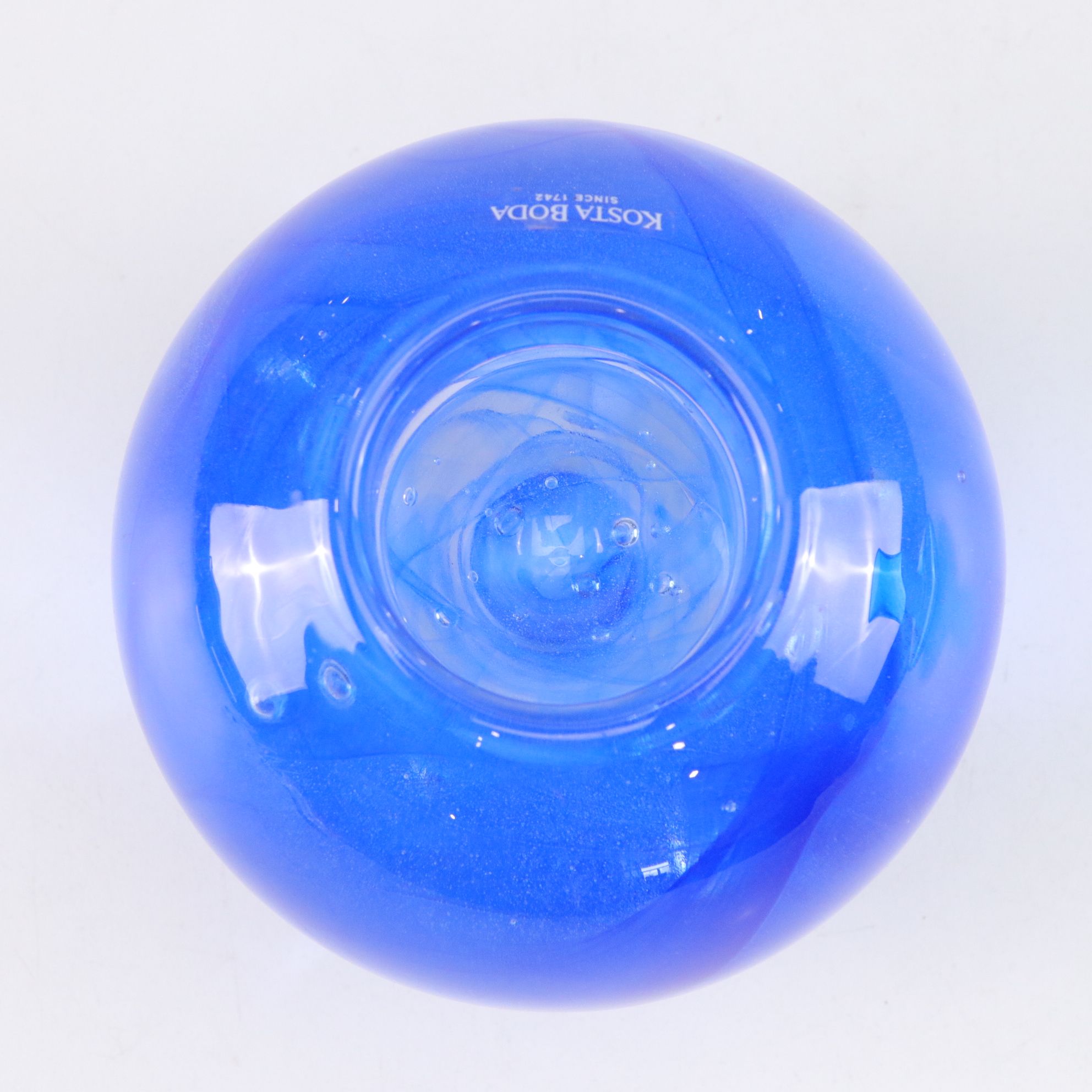 Orrefors Pastillo Bowl, Kosta Boda "Cool Moon" Votive and Scandinavian Decanter