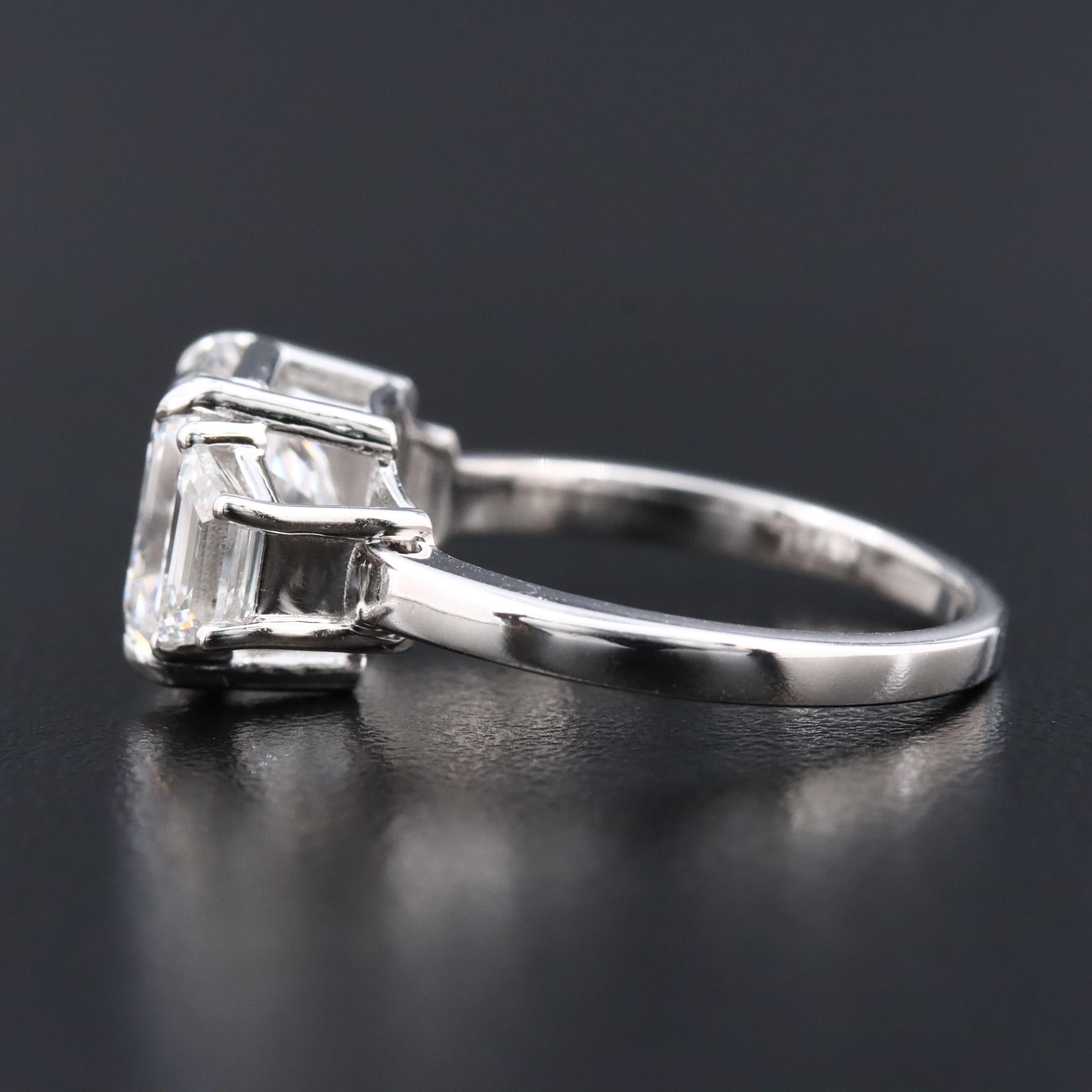 14K 4.62 CTW Lab Grown Diamond Ring with IGI Report