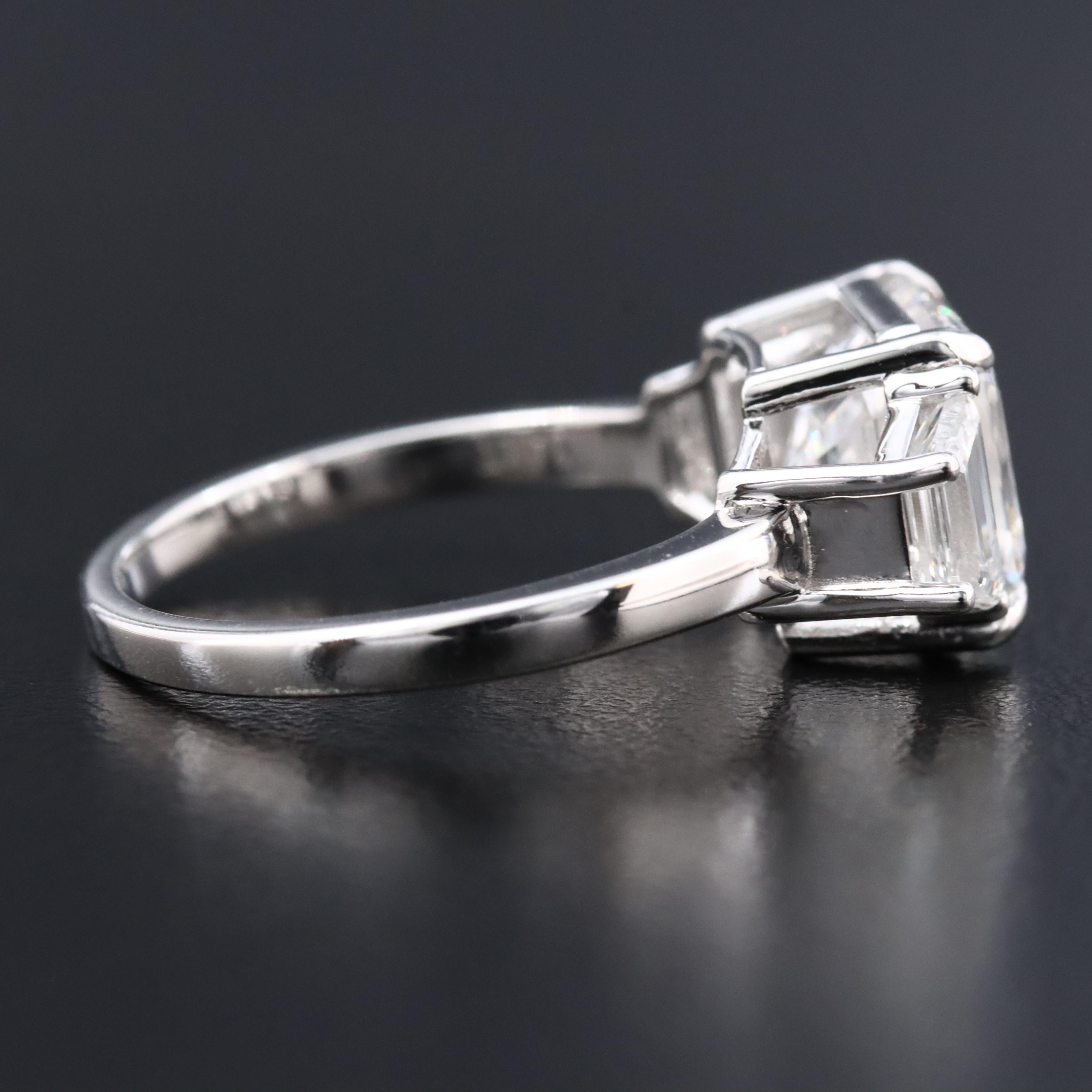 14K 4.62 CTW Lab Grown Diamond Ring with IGI Report