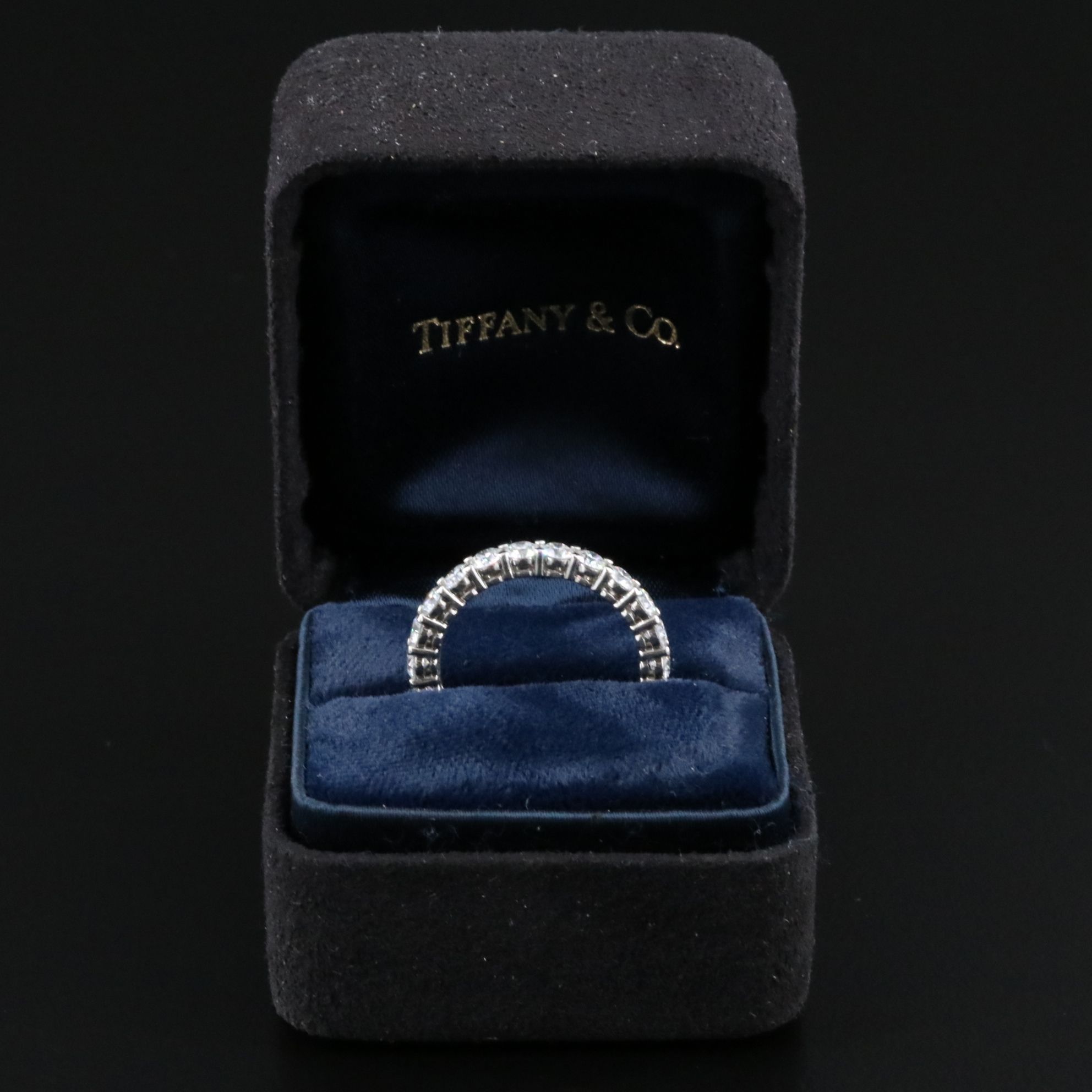 Tiffany & Co. Platinum 1.88 CTW Diamond Eternity Ring