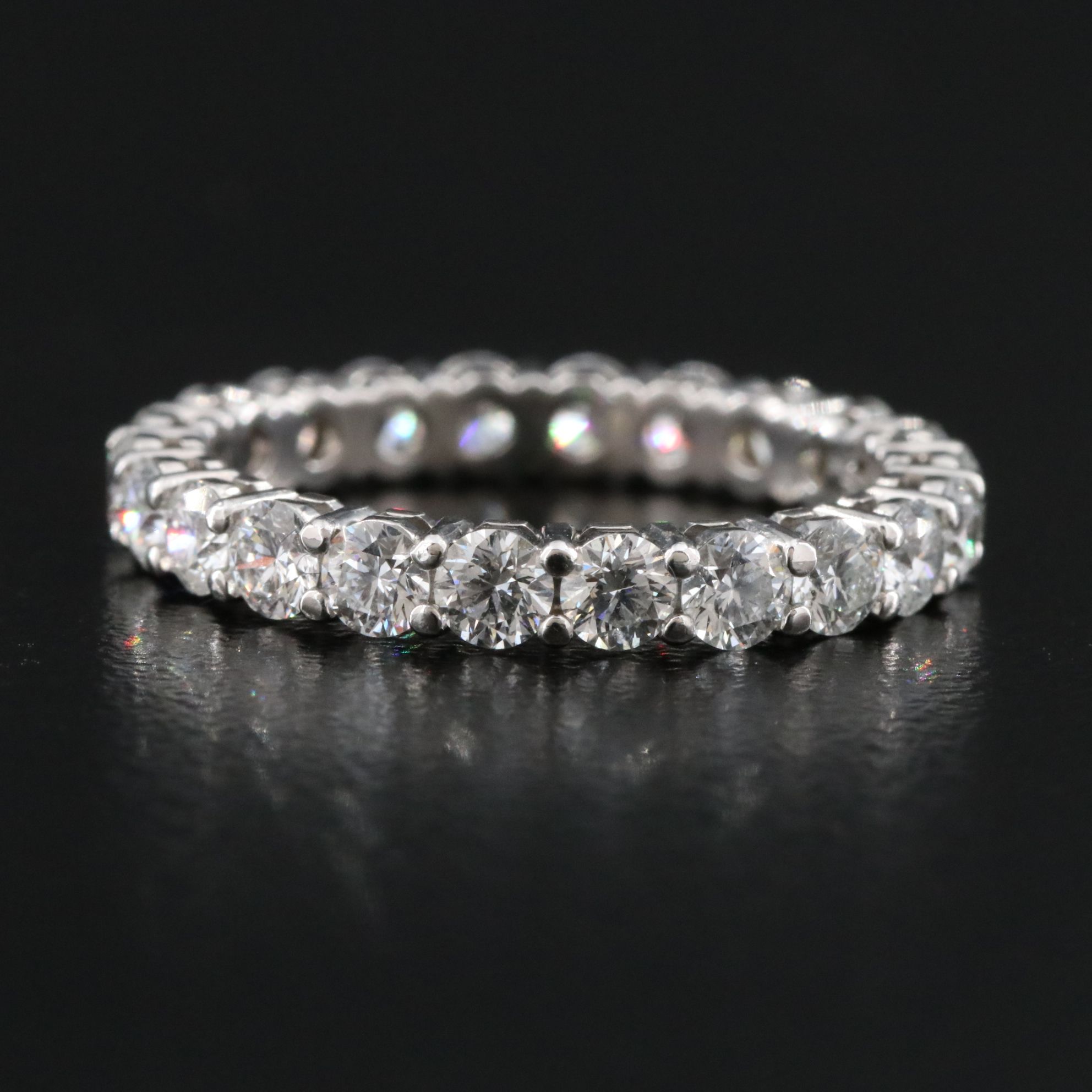 Tiffany & Co. Platinum 1.88 CTW Diamond Eternity Ring