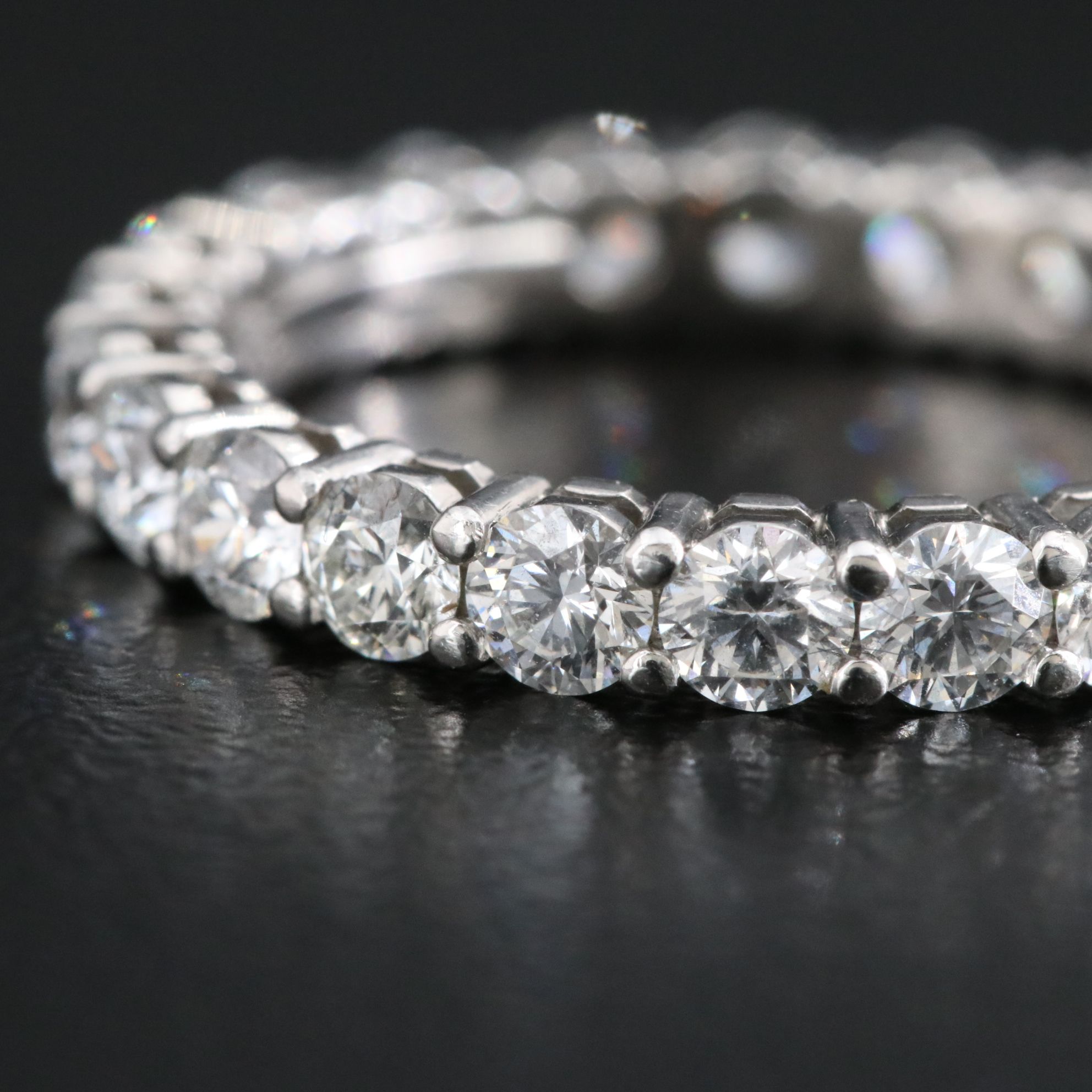 Tiffany & Co. Platinum 1.88 CTW Diamond Eternity Ring