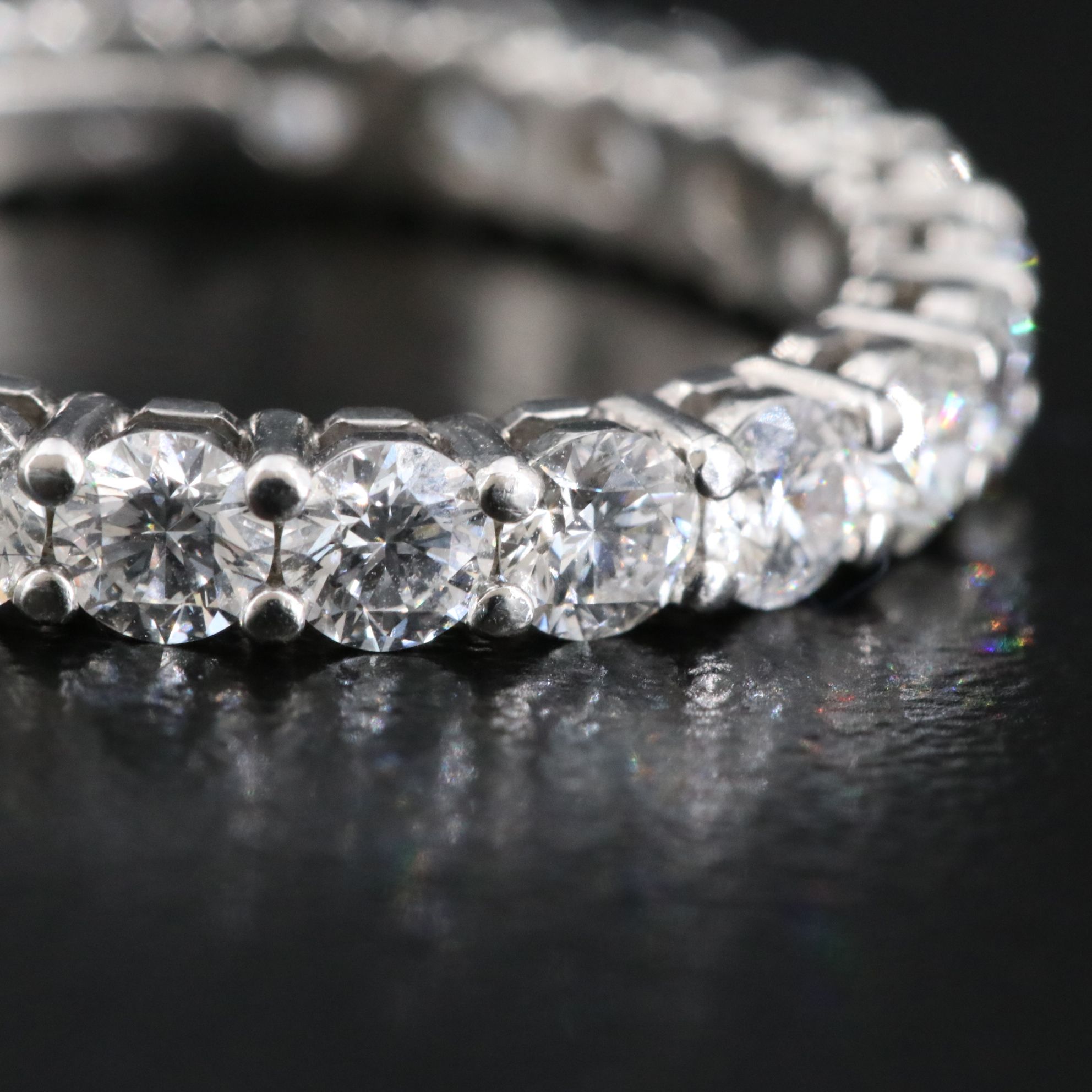 Tiffany & Co. Platinum 1.88 CTW Diamond Eternity Ring
