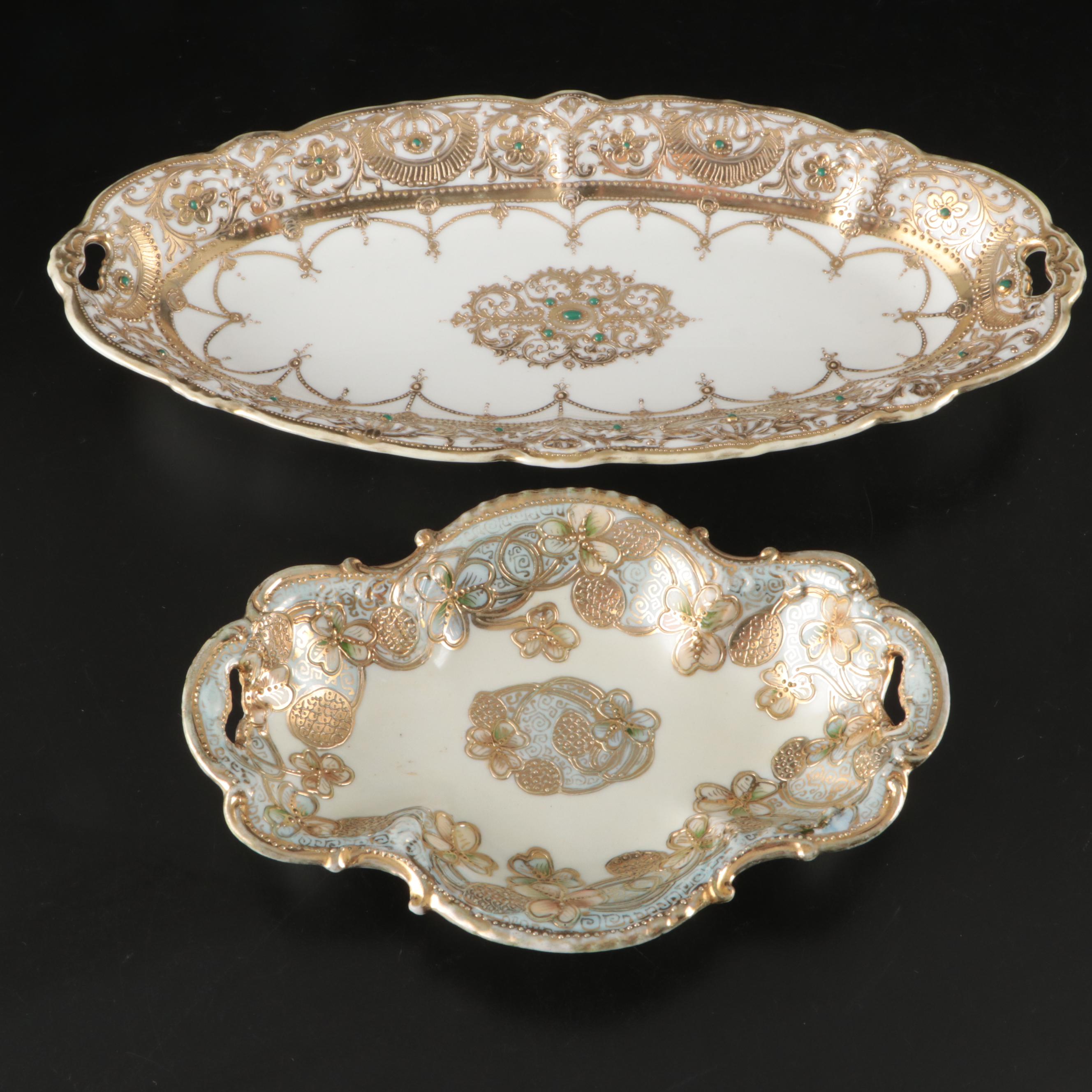 Nippon with Other Victorian Style Tableware and Accessories