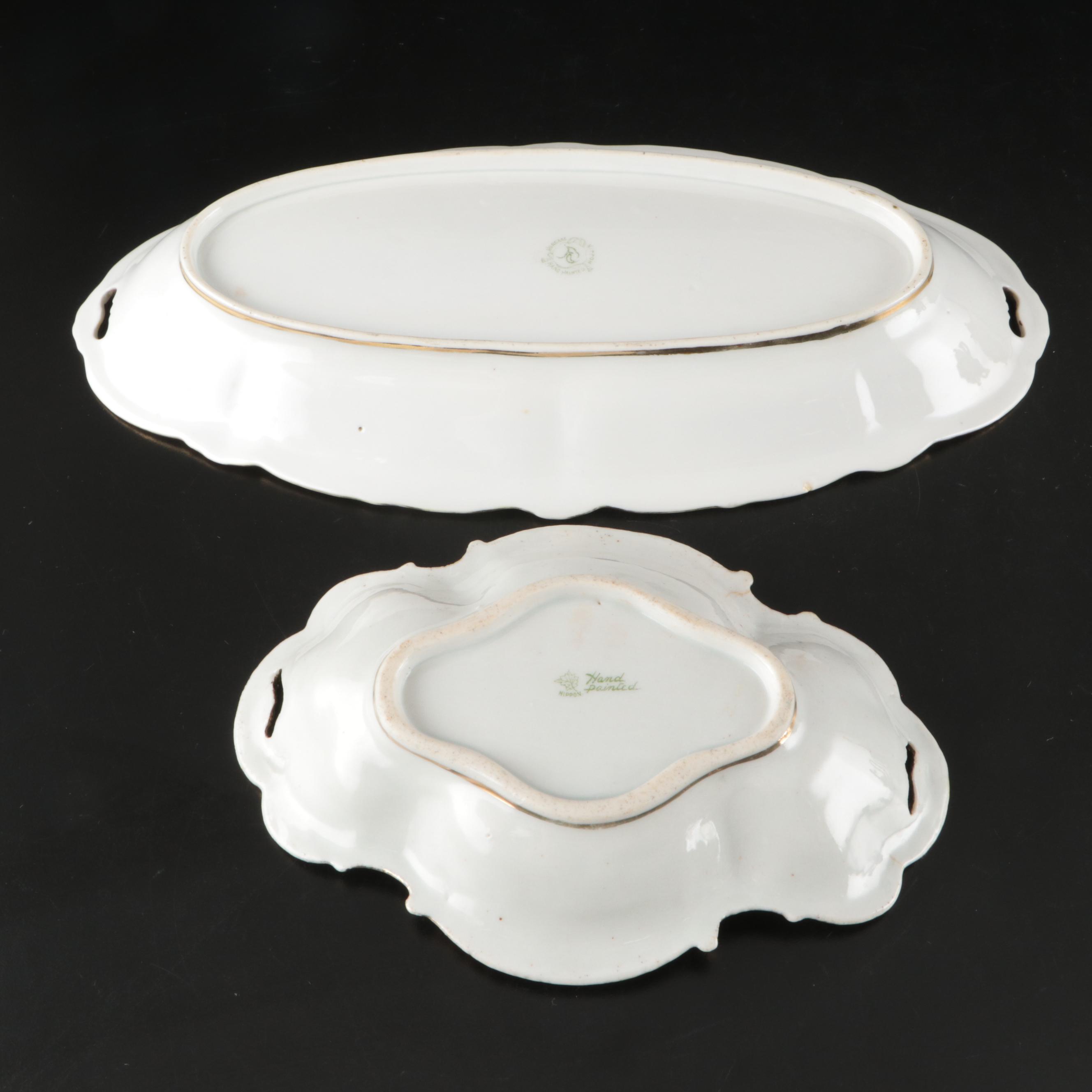 Nippon with Other Victorian Style Tableware and Accessories