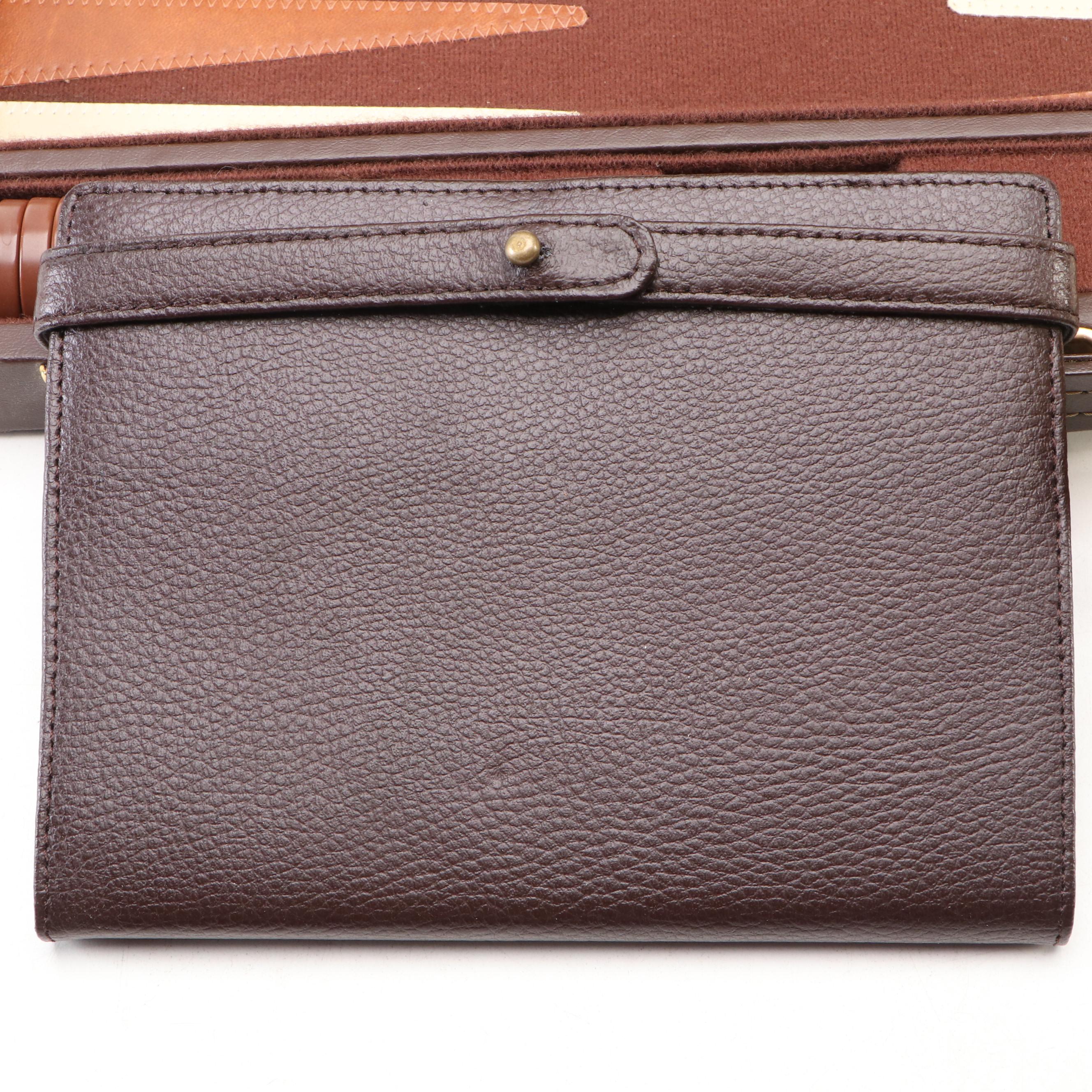 Vintage Reiss Travel Backgammon Game with Other Office Accessories