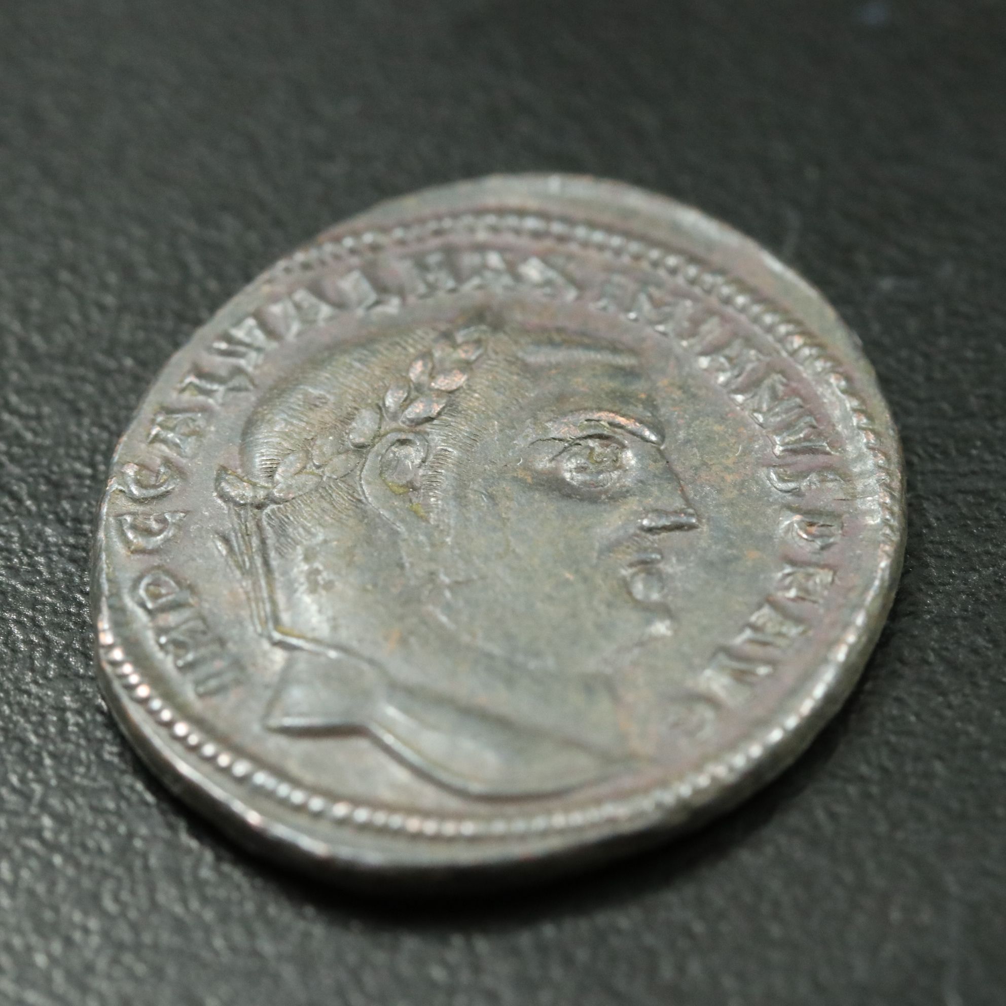 Ancient Roman Imperial Æ Follis Coin of Maximianus, ca. 290 A.D.