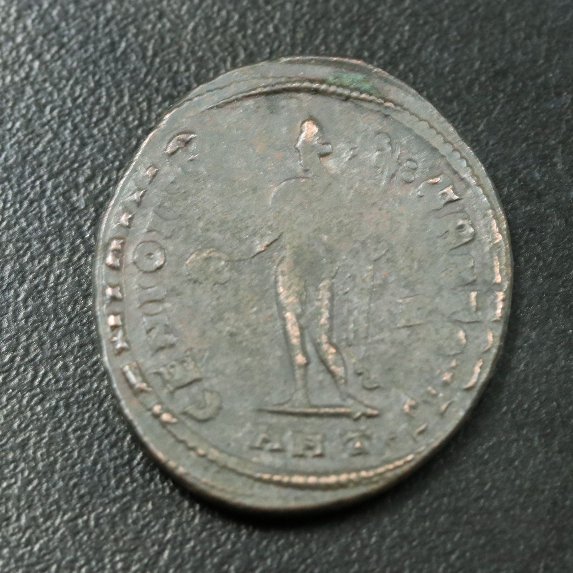 Ancient Roman Imperial Æ Follis Coin of Maximianus, ca. 290 A.D.