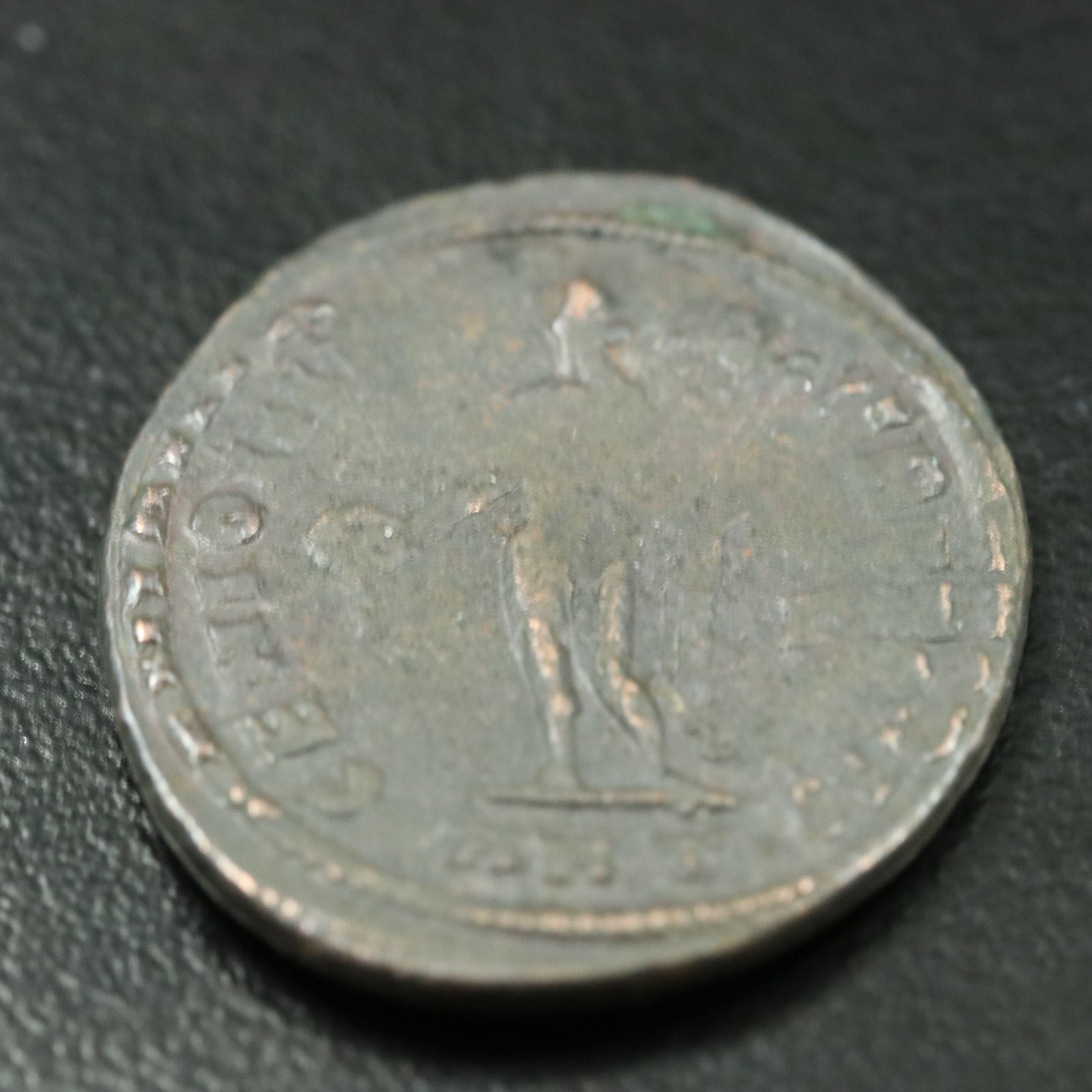 Ancient Roman Imperial Æ Follis Coin of Maximianus, ca. 290 A.D.