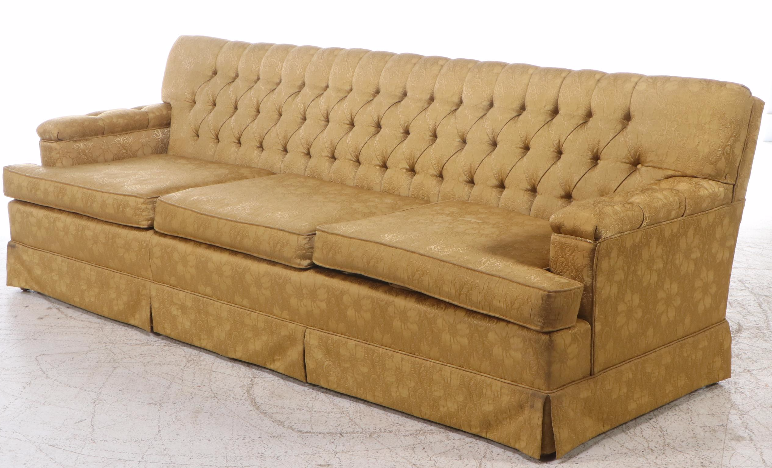 J.B.Van Sciver Hollywood Regency Style Upholstered Sofa