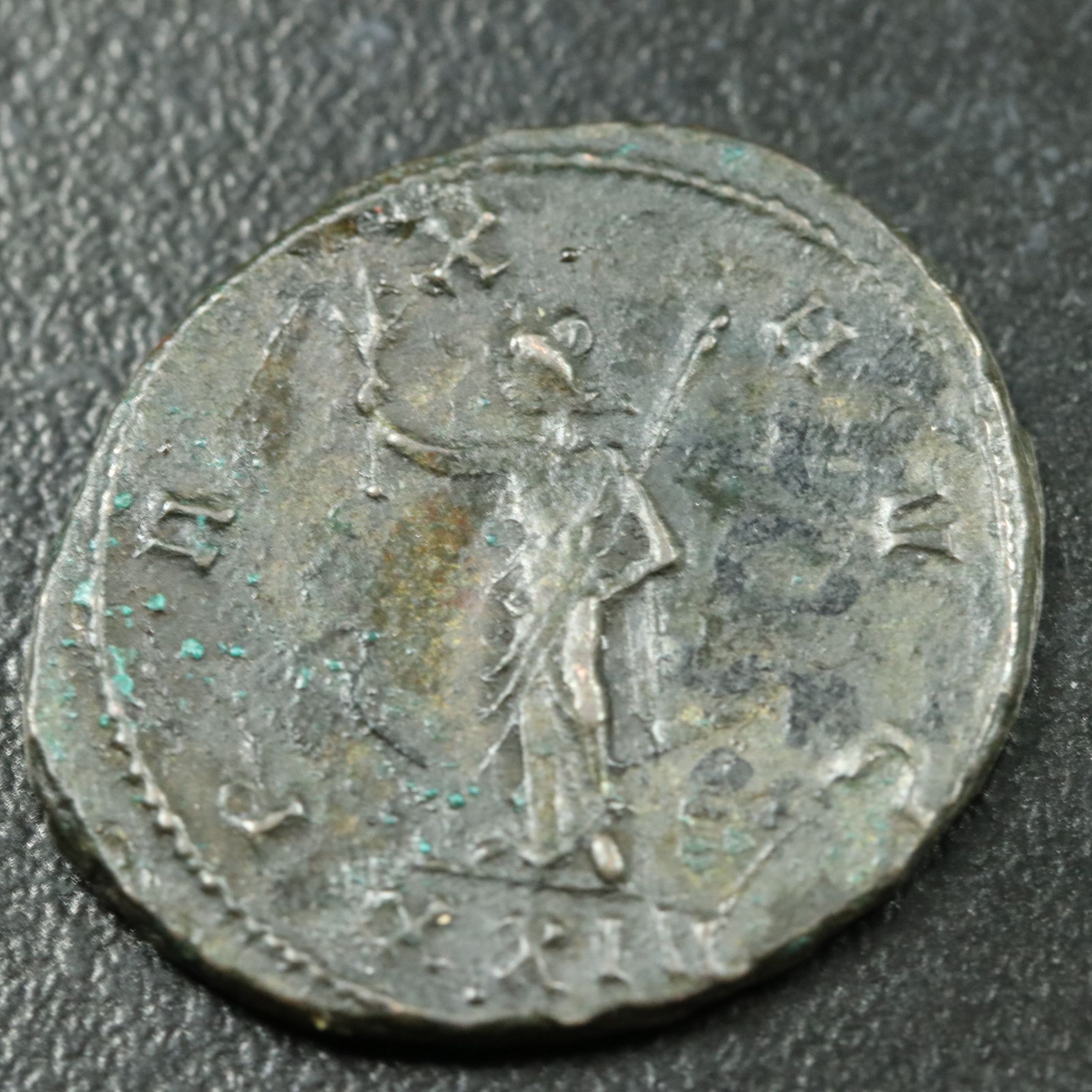Ancient Roman Imperial Æ Antoninianus Coin of Probus, ca. 275 A.D.
