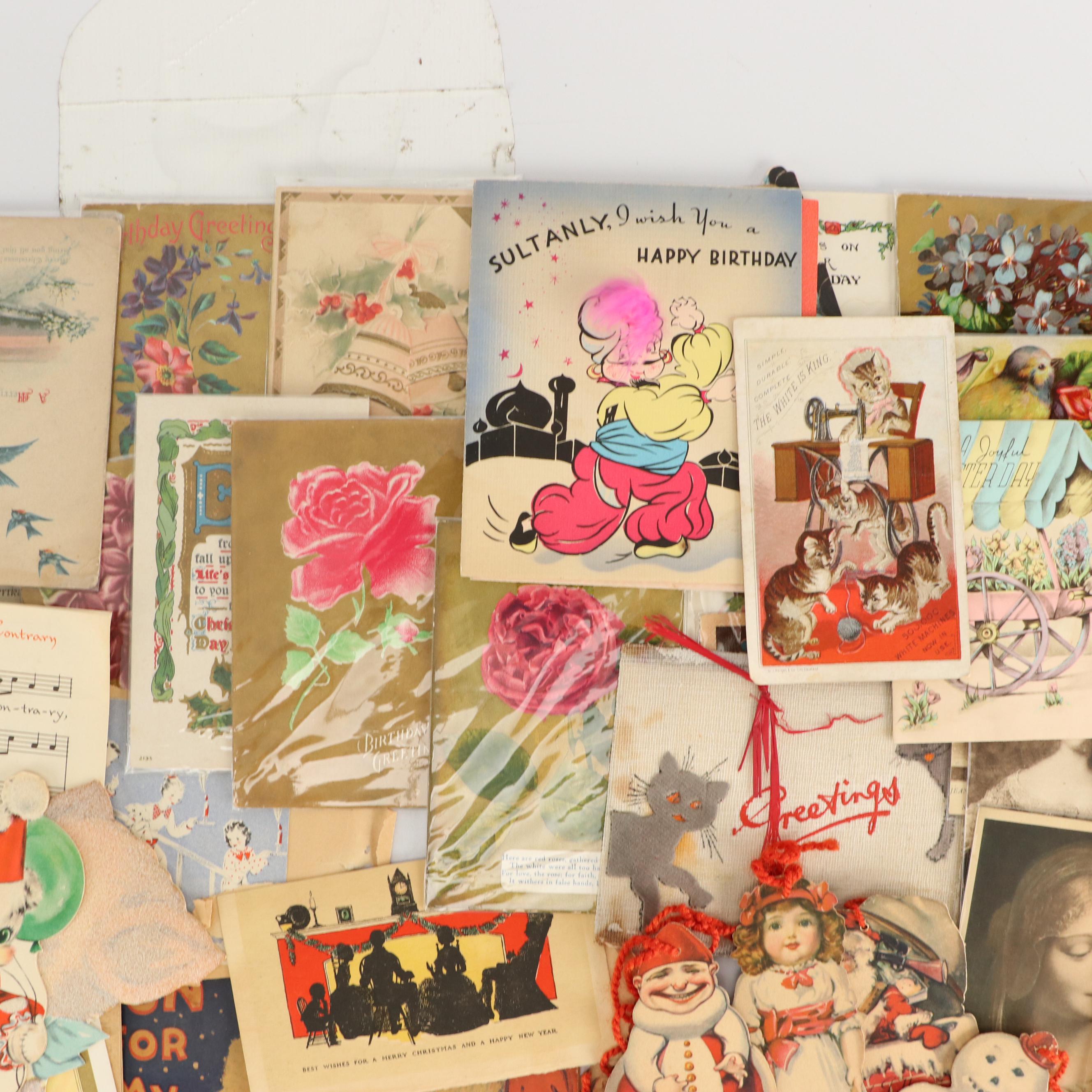 Christmas with Other Postcards, Greeting Cards, Activity Book and More