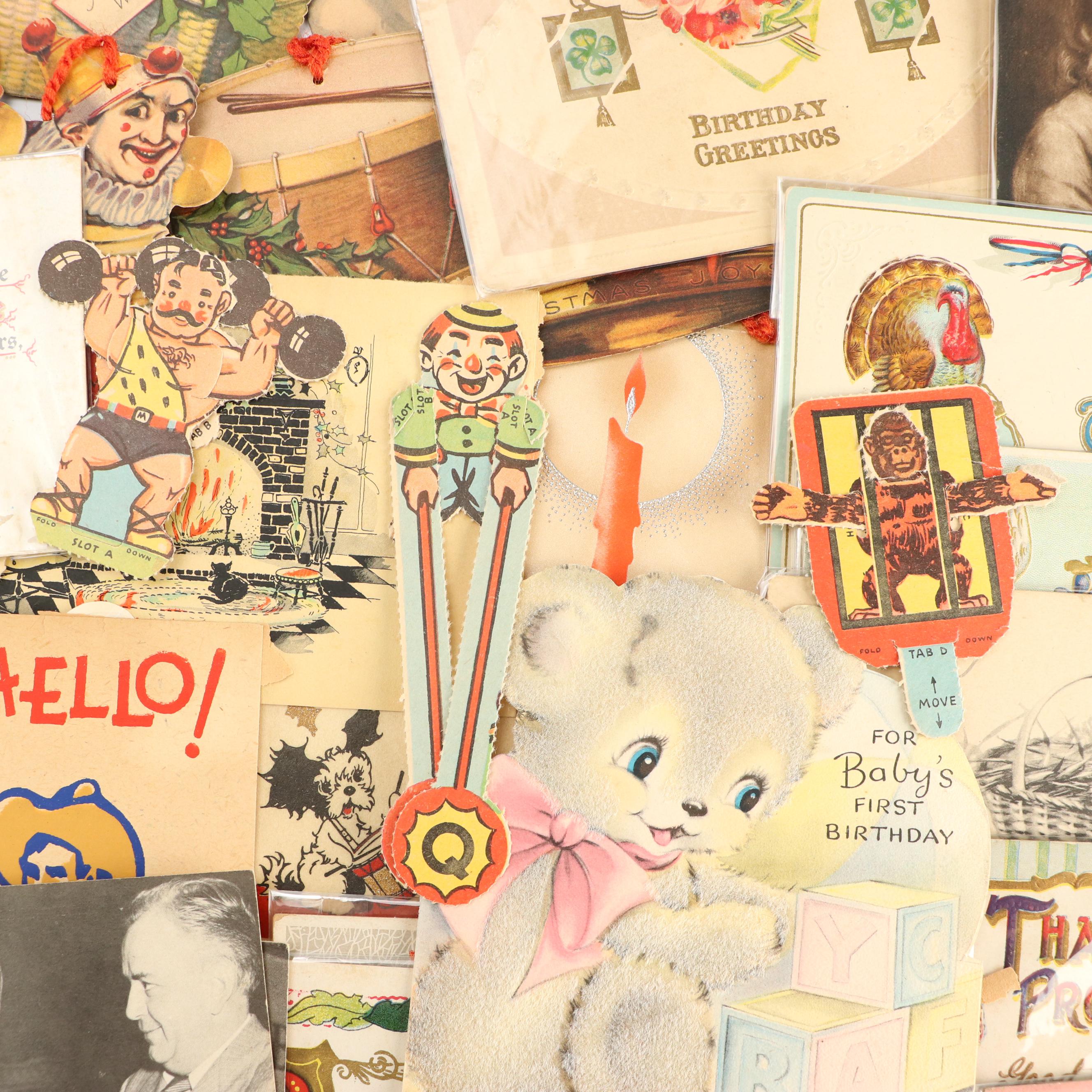 Christmas with Other Postcards, Greeting Cards, Activity Book and More