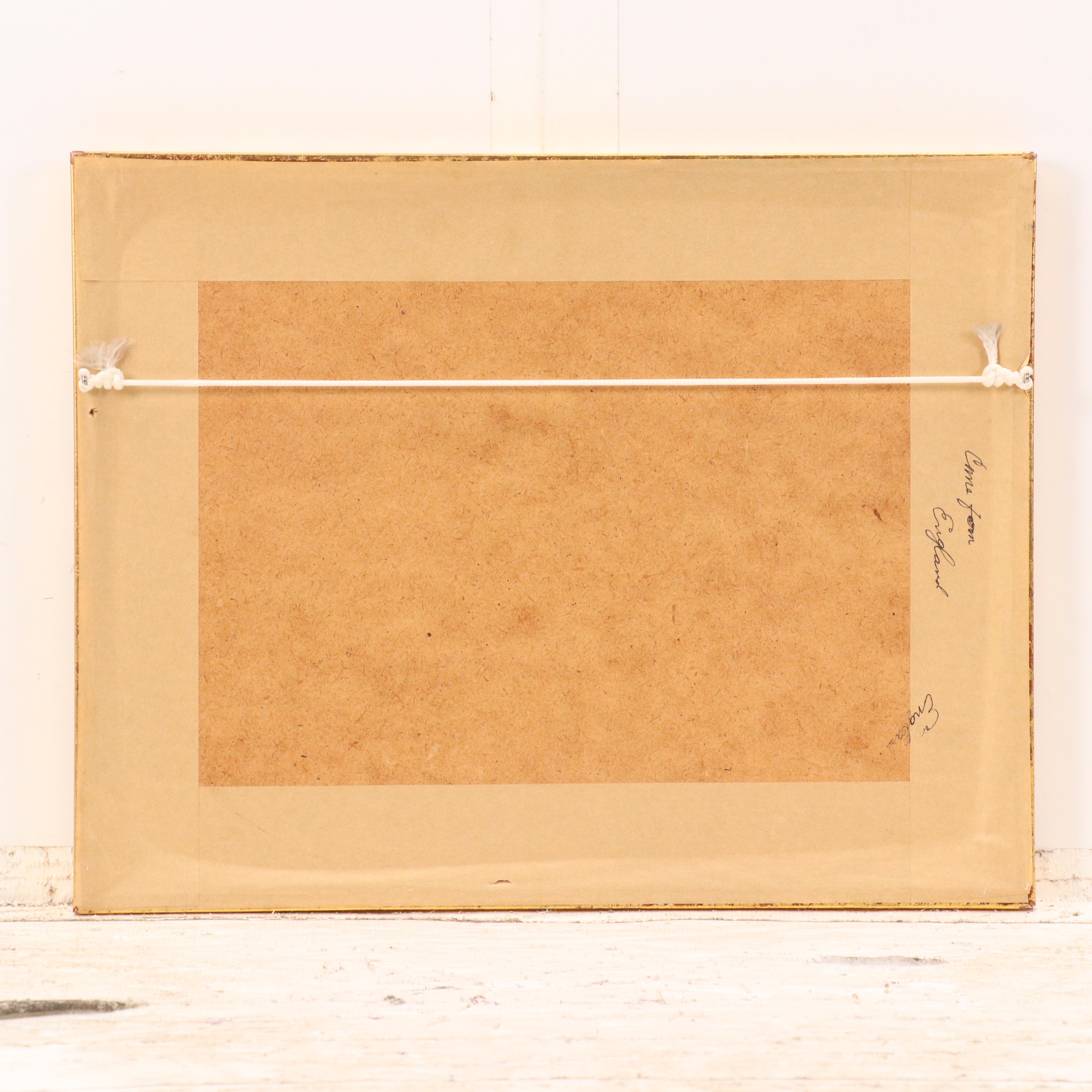 Offset Lithograph After John William Waterhouse "Miranda - The Tempest"