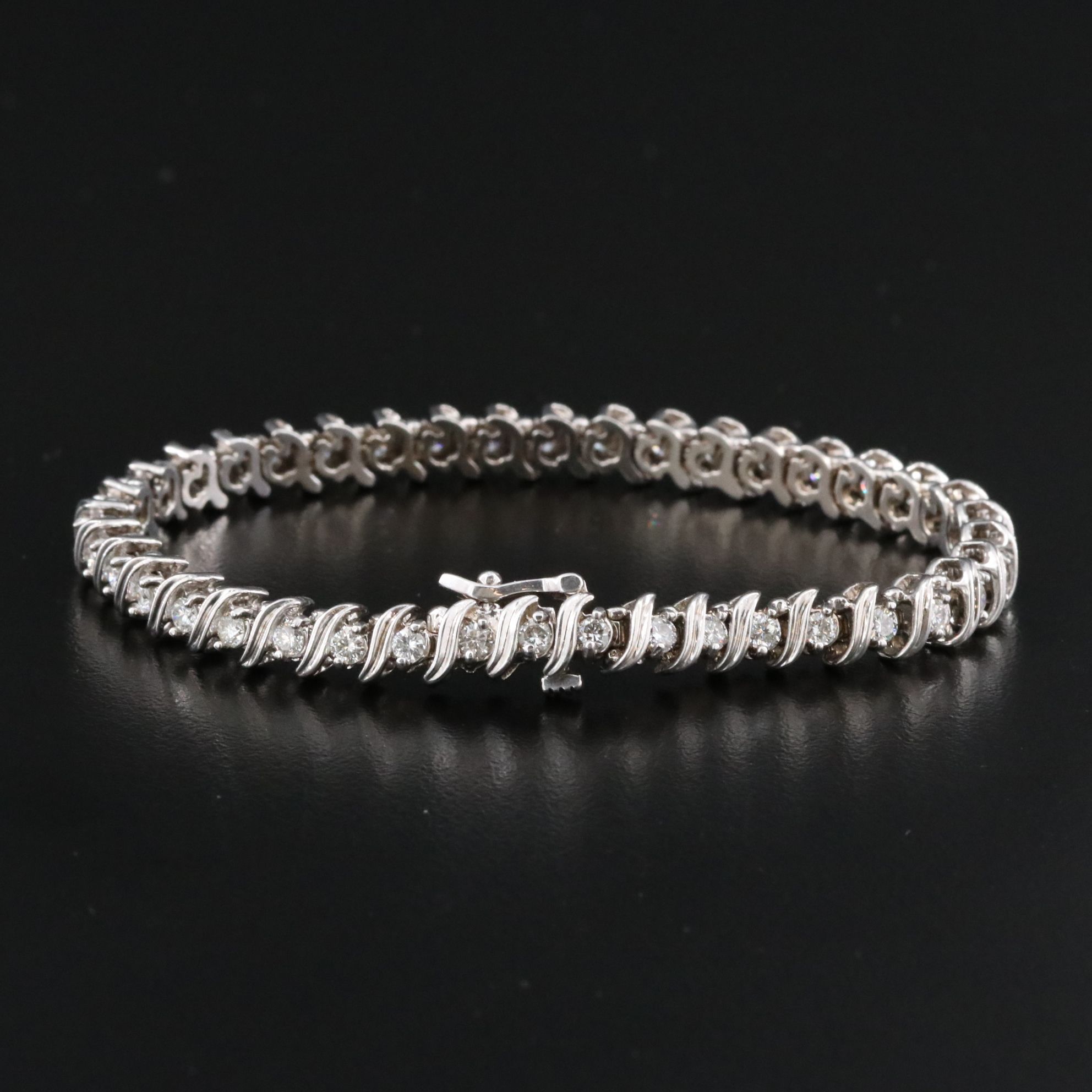 14K 2.40 CTW Diamond Bracelet