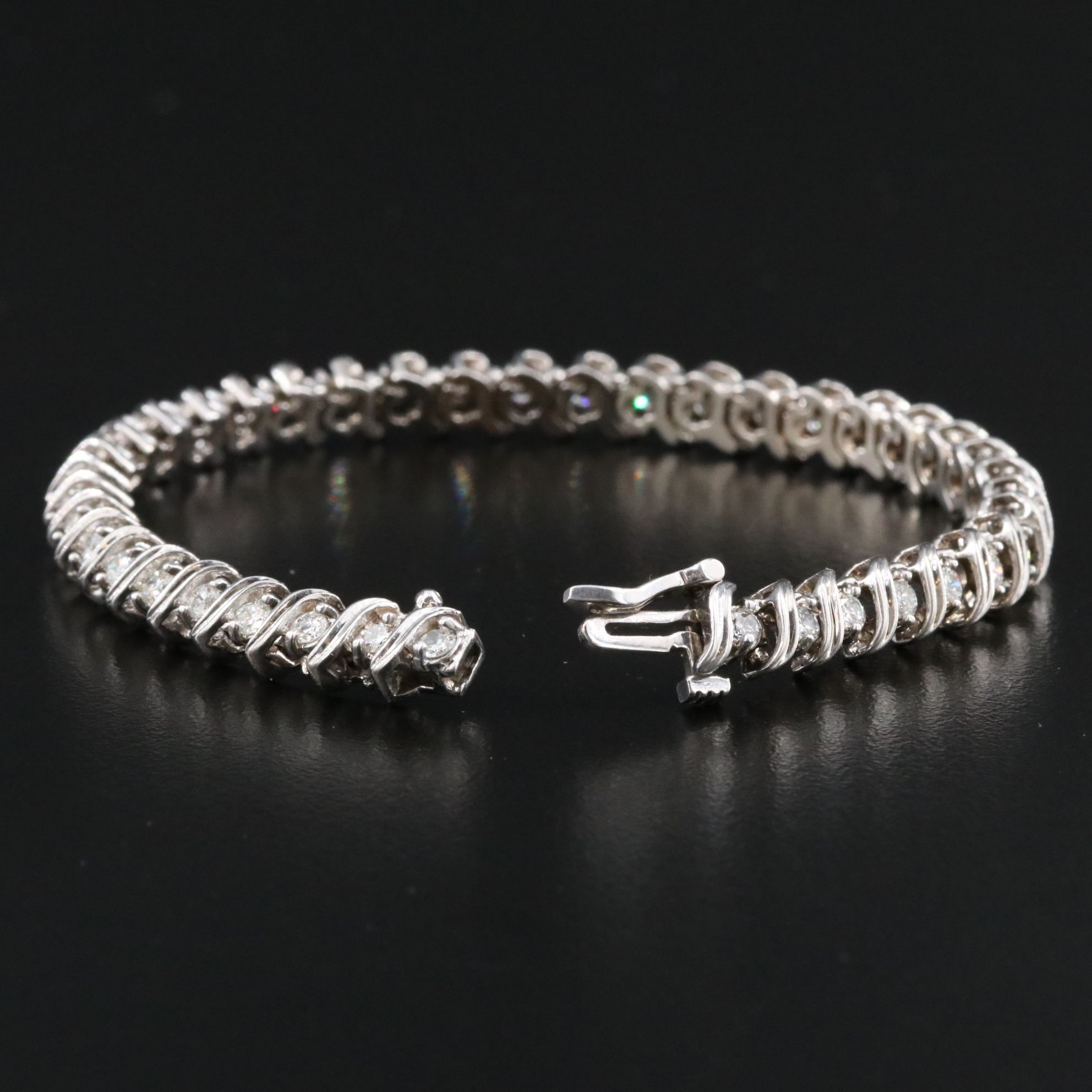 14K 2.40 CTW Diamond Bracelet