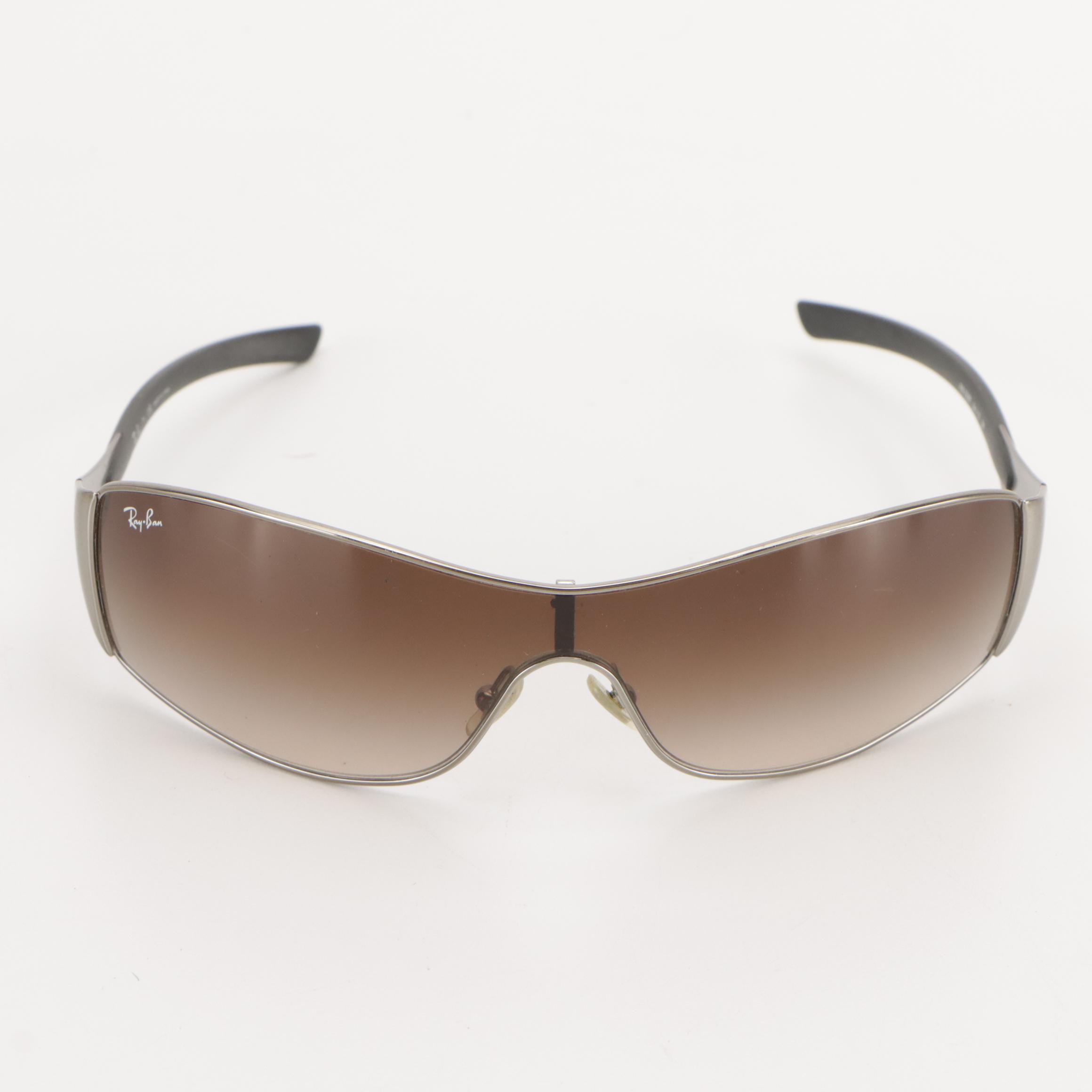 Ray-Ban RB4162 Havana Aviator and RB3268 Shield Sunglasses