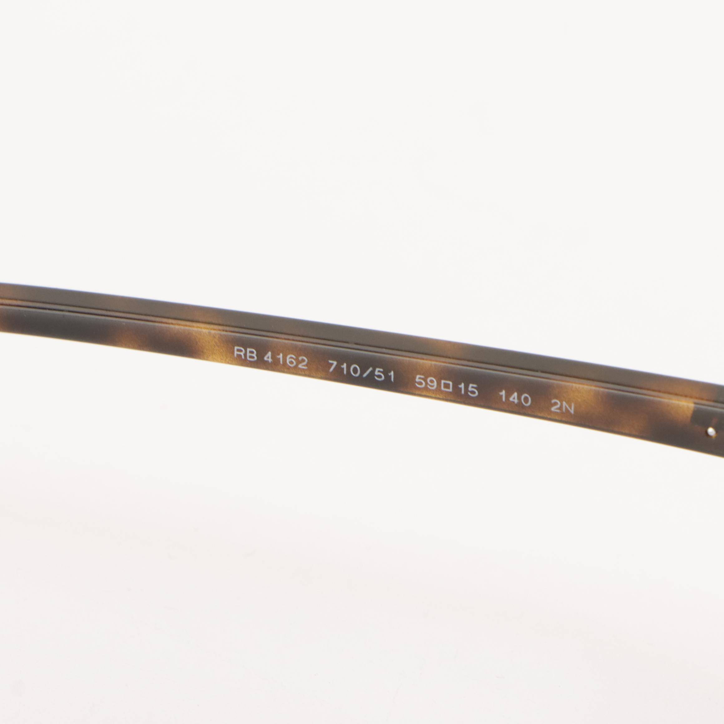 Ray-Ban RB4162 Havana Aviator and RB3268 Shield Sunglasses