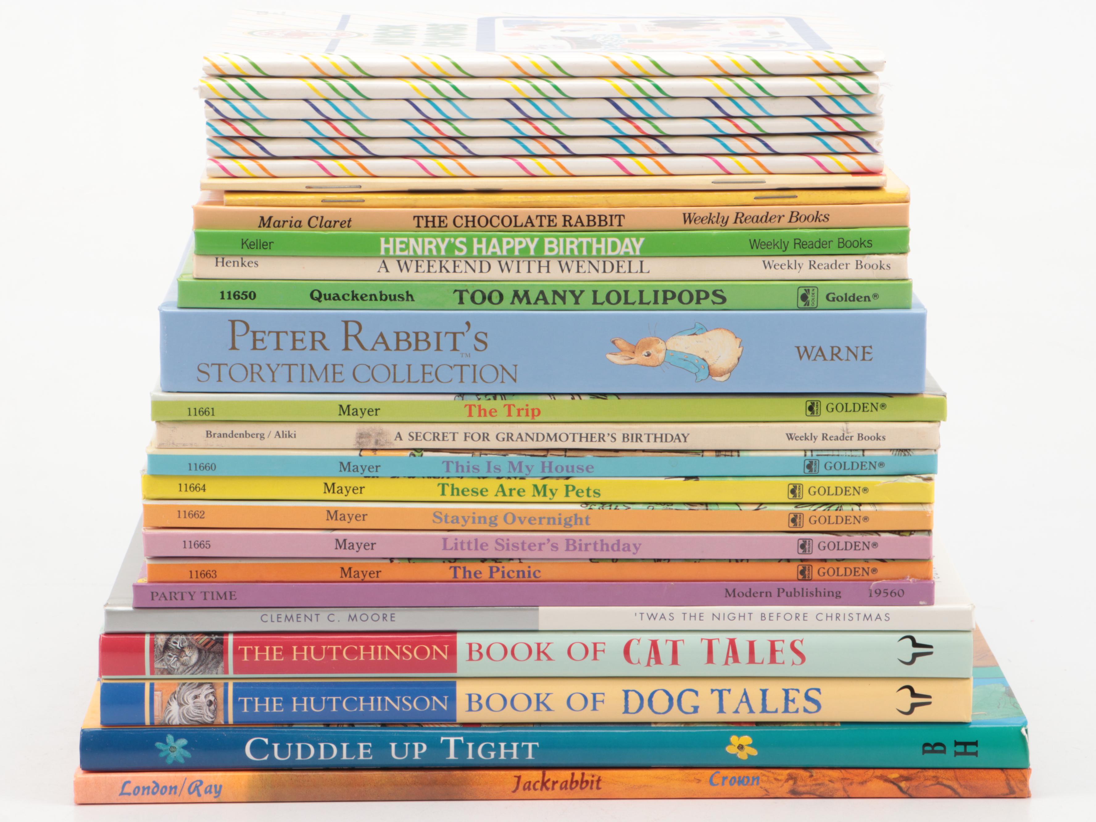 First Edition Thus "Peter Rabbit's Storytime Collection" and More Books