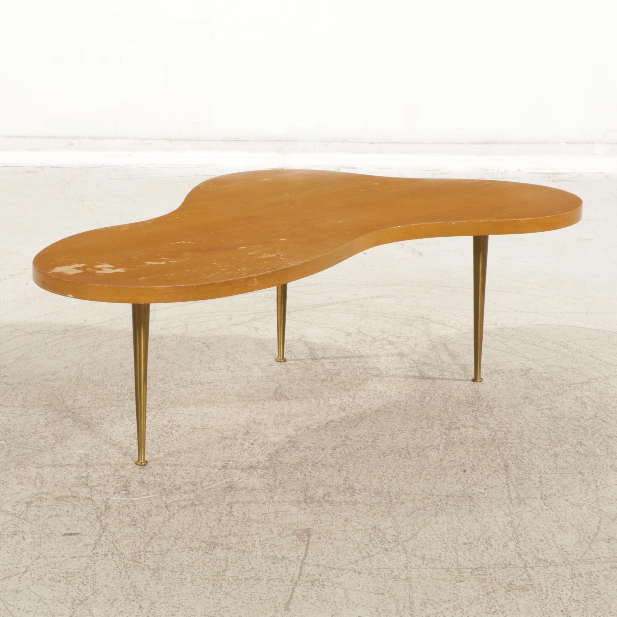 T.H. Robsjohn-Gibbings for Widdicomb Mid Century Modern Coffee Table