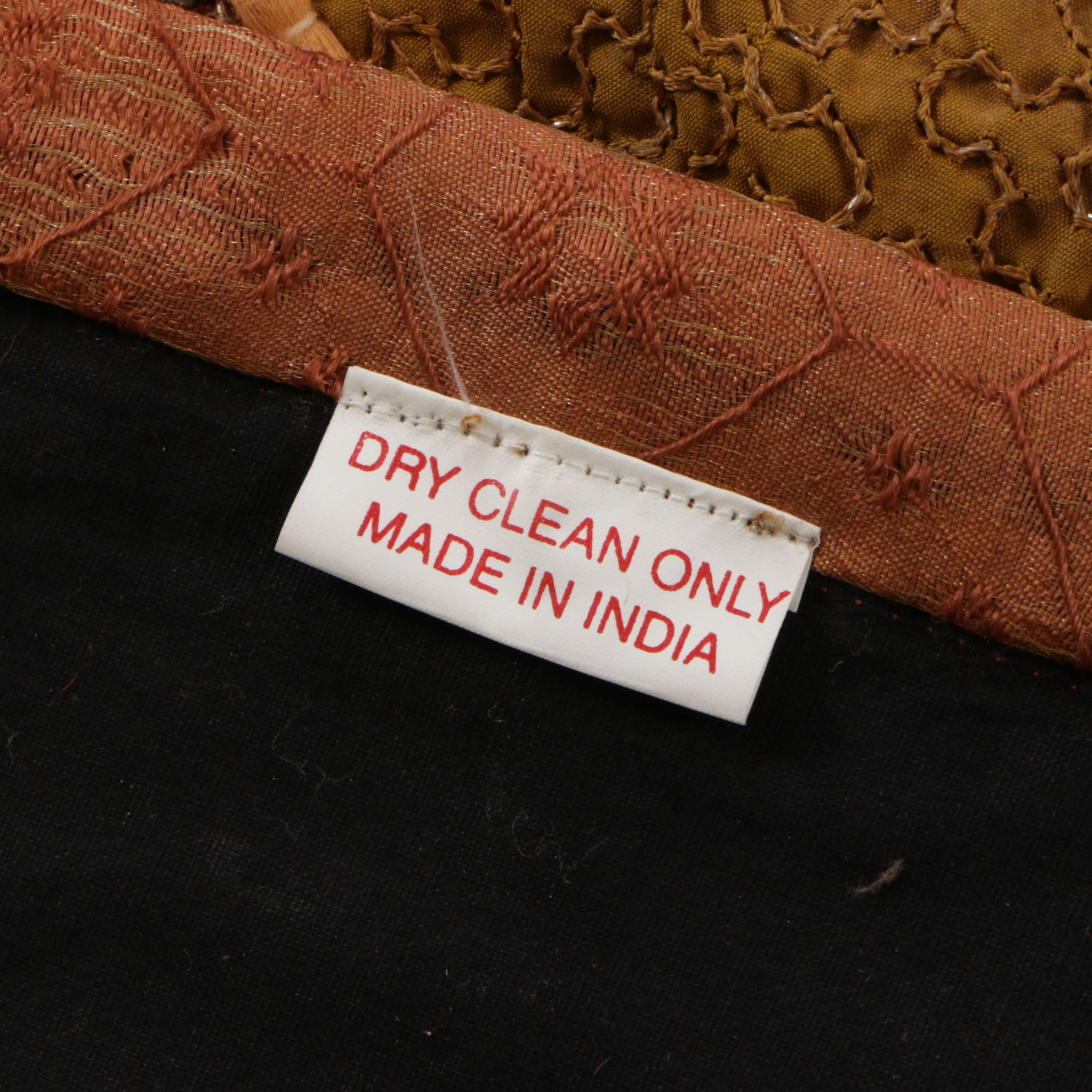 Indian Patchwork Embroidery and Beadwork Quilt, and Hand-Stitched Turkoman Hat