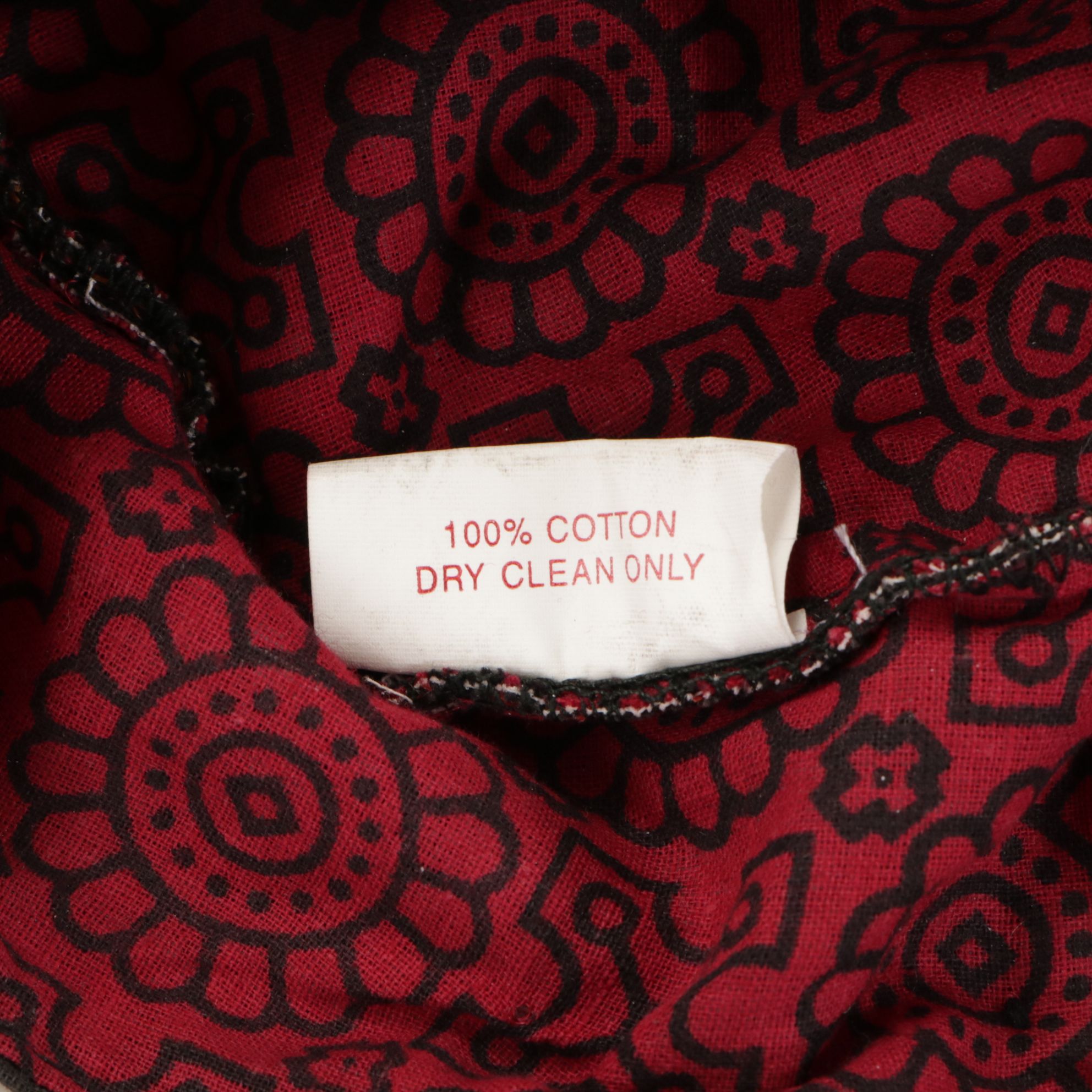 Indian Patchwork Embroidery and Beadwork Quilt, and Hand-Stitched Turkoman Hat