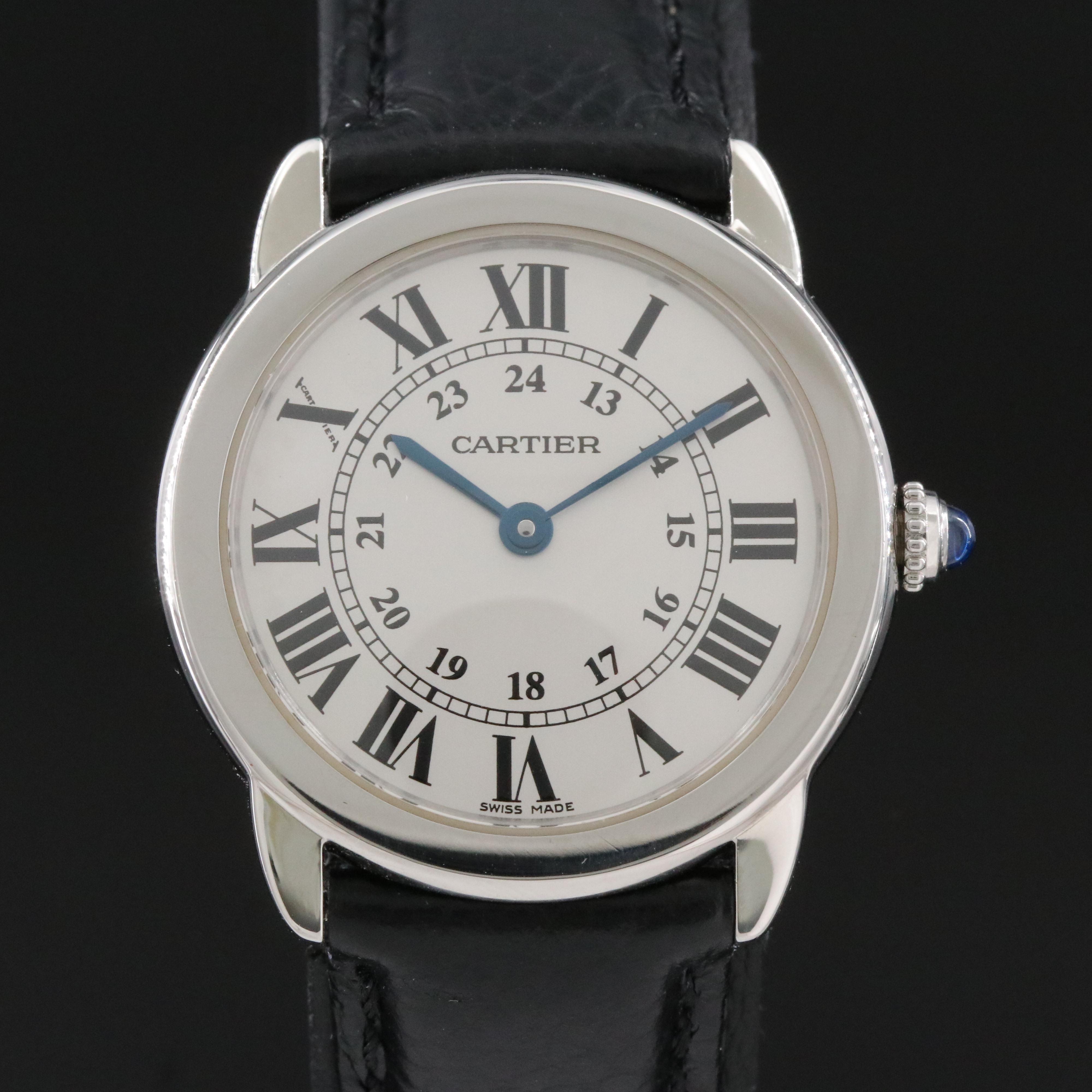 Cartier Ronde Solo de Cartier 29mm Steel Quartz Watch
